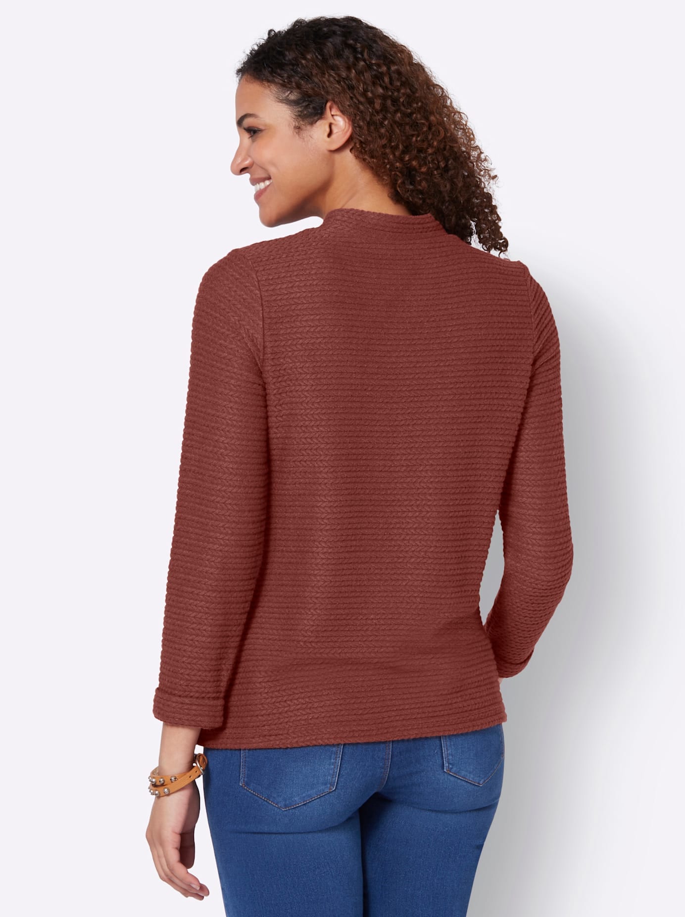 Casual Looks Stehkragenshirt »Shirt«, (1 tlg.)