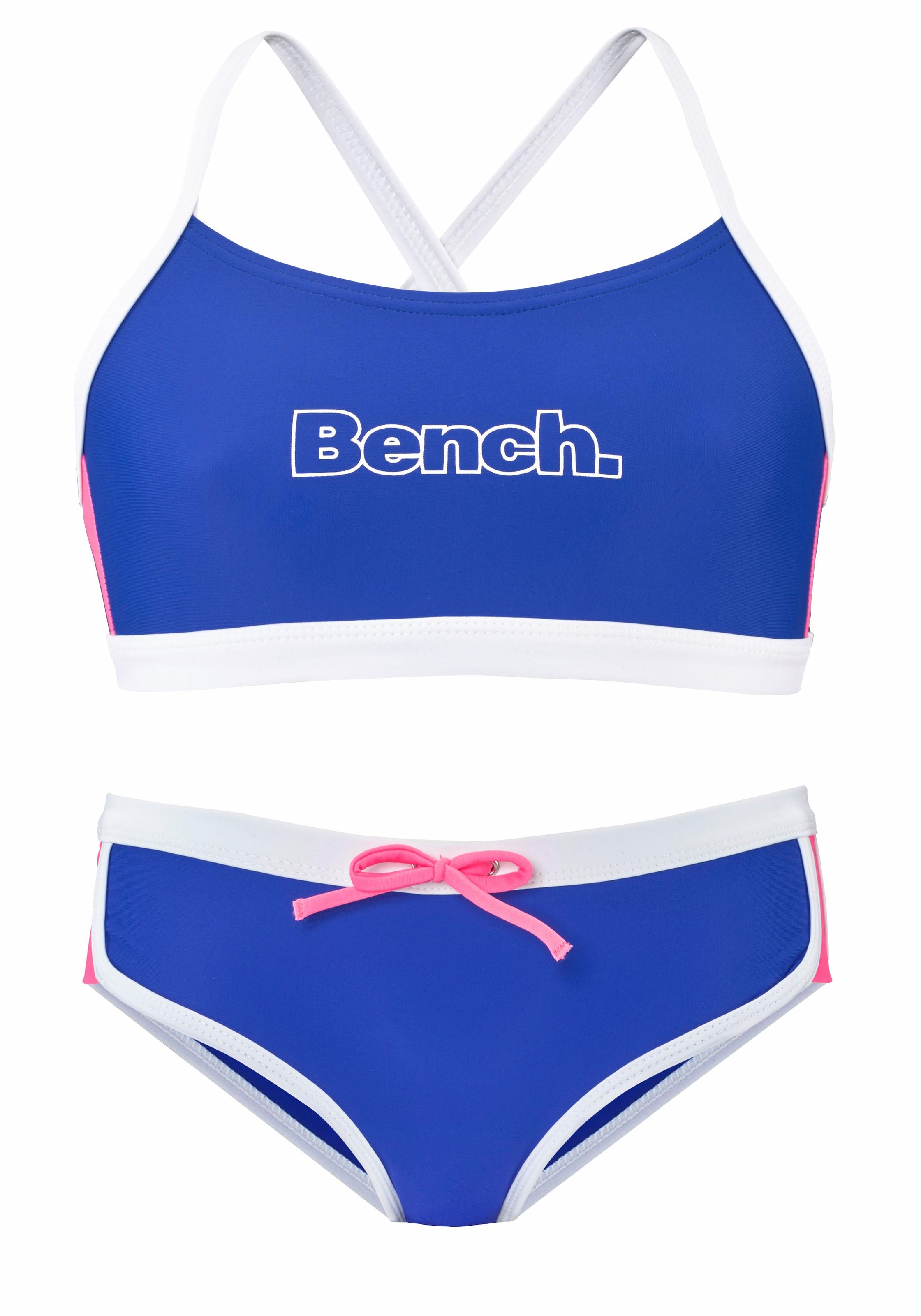 ✵ Bench. Bustier-Bikini, Jelmoli-Versand mit | Kontrastdetails bestellen günstig