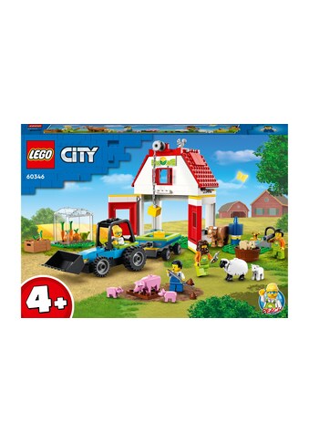 LEGO® Konstruktionsspielsteine »LEGO City Bauernhof mit Tieren«, (230 St.) kaufen
