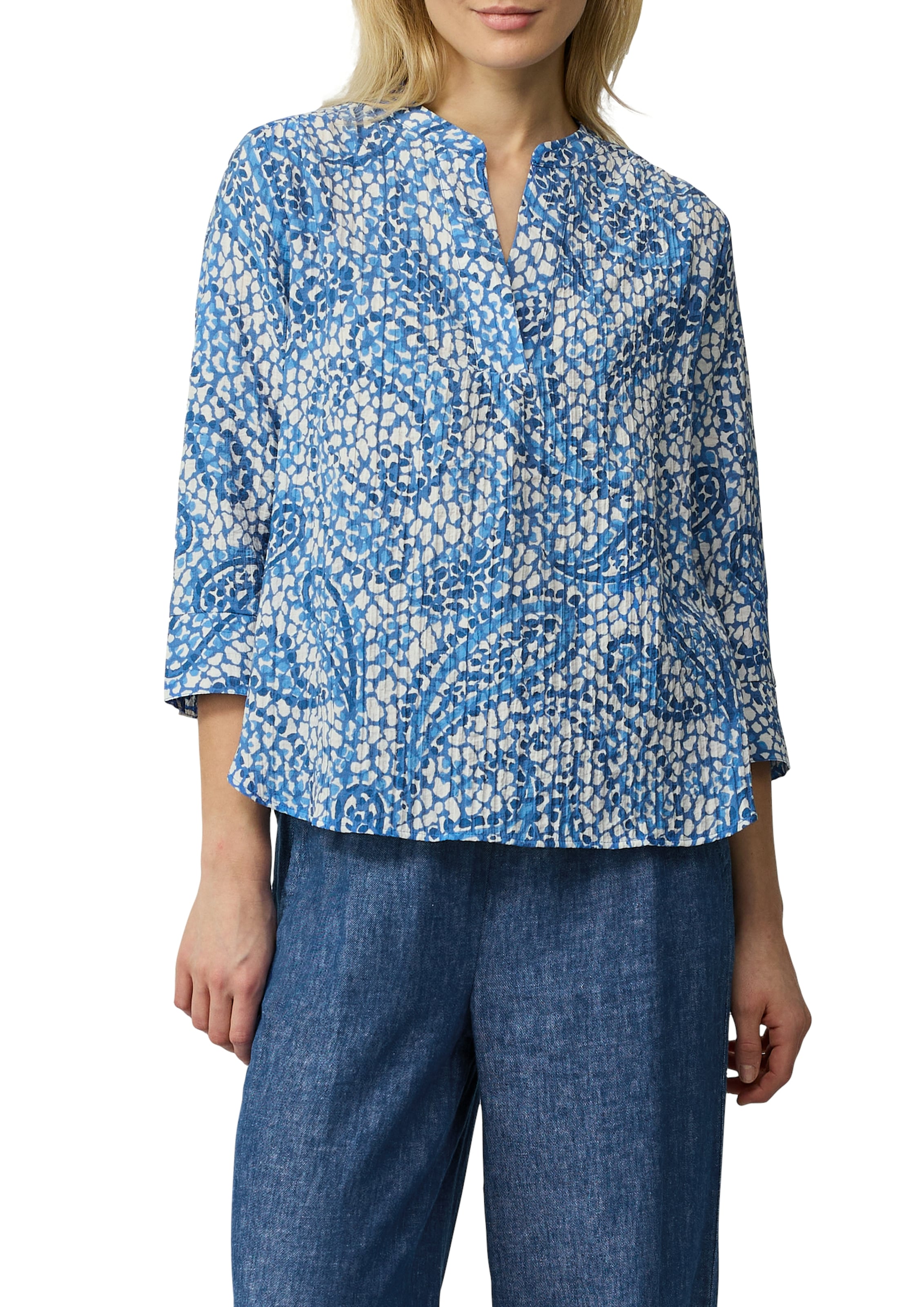 s.Oliver Shirtbluse, mit 3/4-Ärmeln und im Tunika-Look