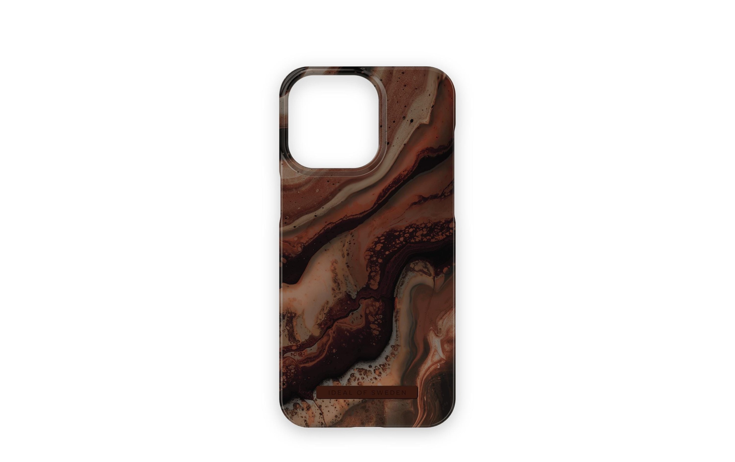 iDeal of Sweden Smartphone-Hülle »Dark Amber Marble iPhone 15 Pro Max«