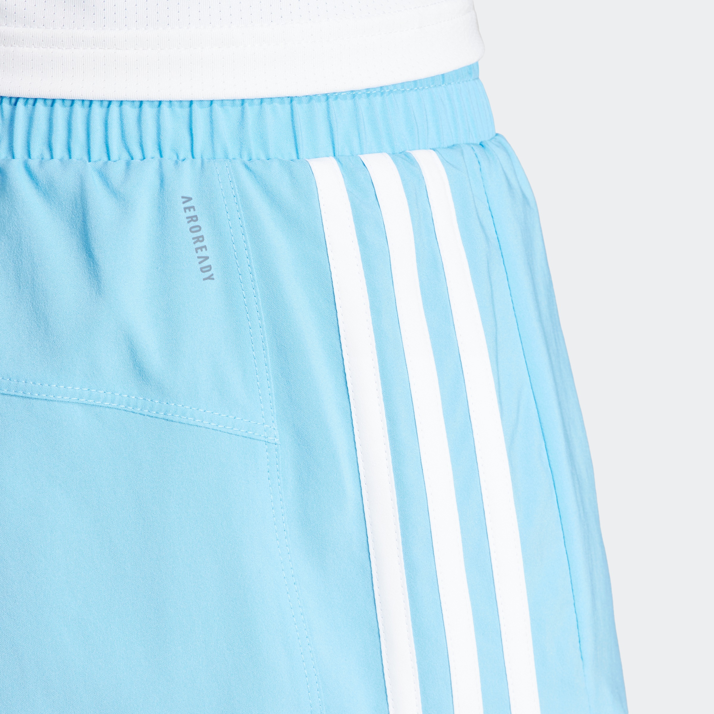 adidas Performance Shorts »PACER WVN HIGH«, (1 tlg.), Woven Trainingsshorts mit hohem Bund