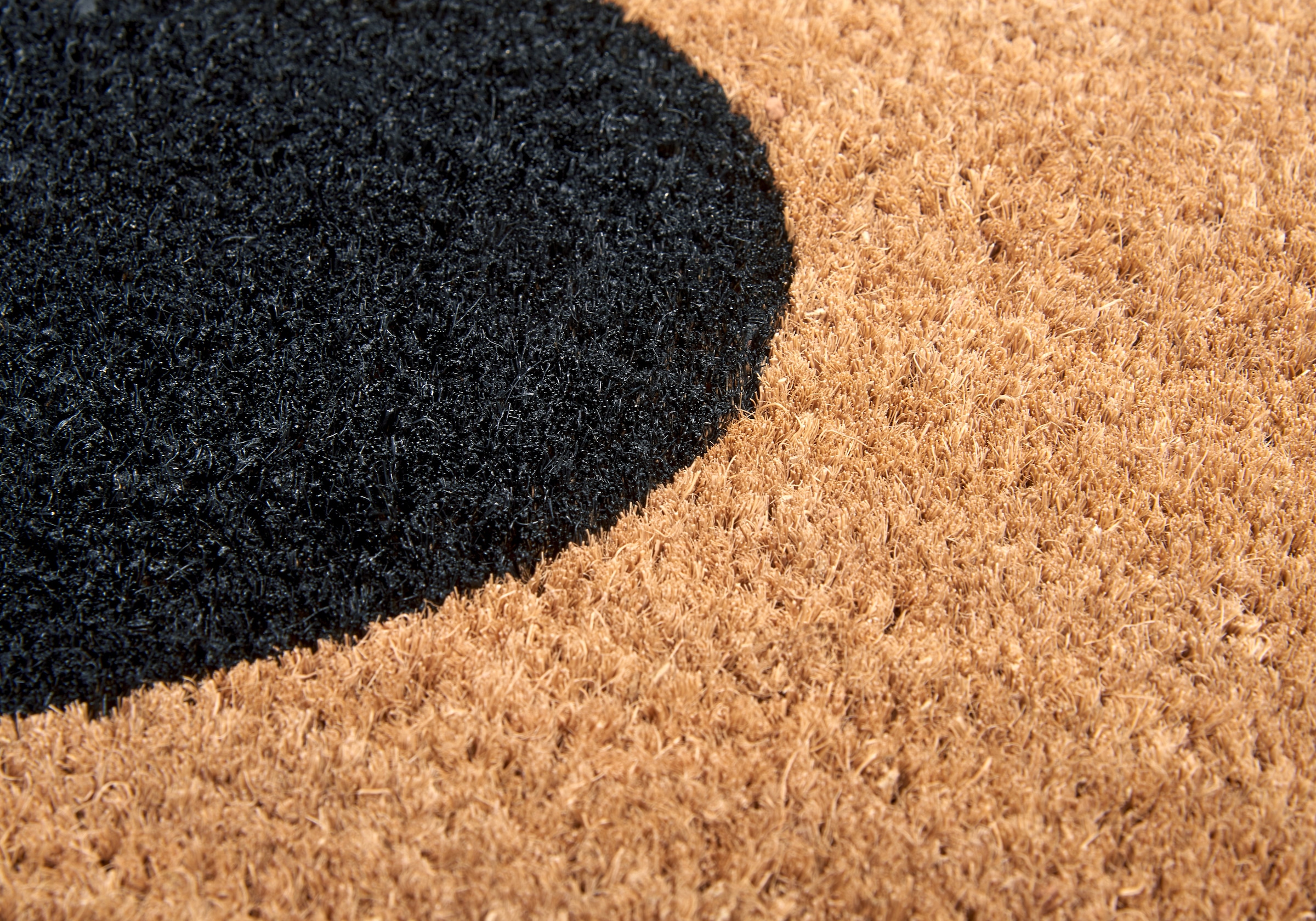 HANSE Home Fussmatte »Mix Mats Kokos Heart, Türmatte«, rechteckig, 15 mm Höhe, Kokos, Schmutzfangmatte, Outdoor, Rutschfest, Innen, Kokosmatte, Flur