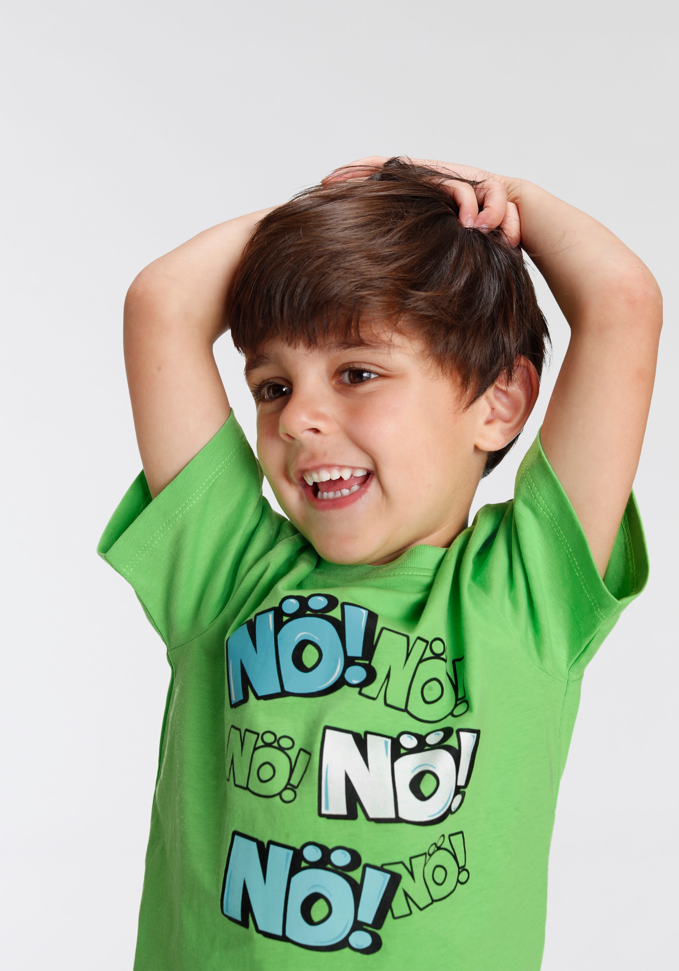 KIDSWORLD T-Shirt »NÖ! NÖ! NÖ!«, Sprücheshirt