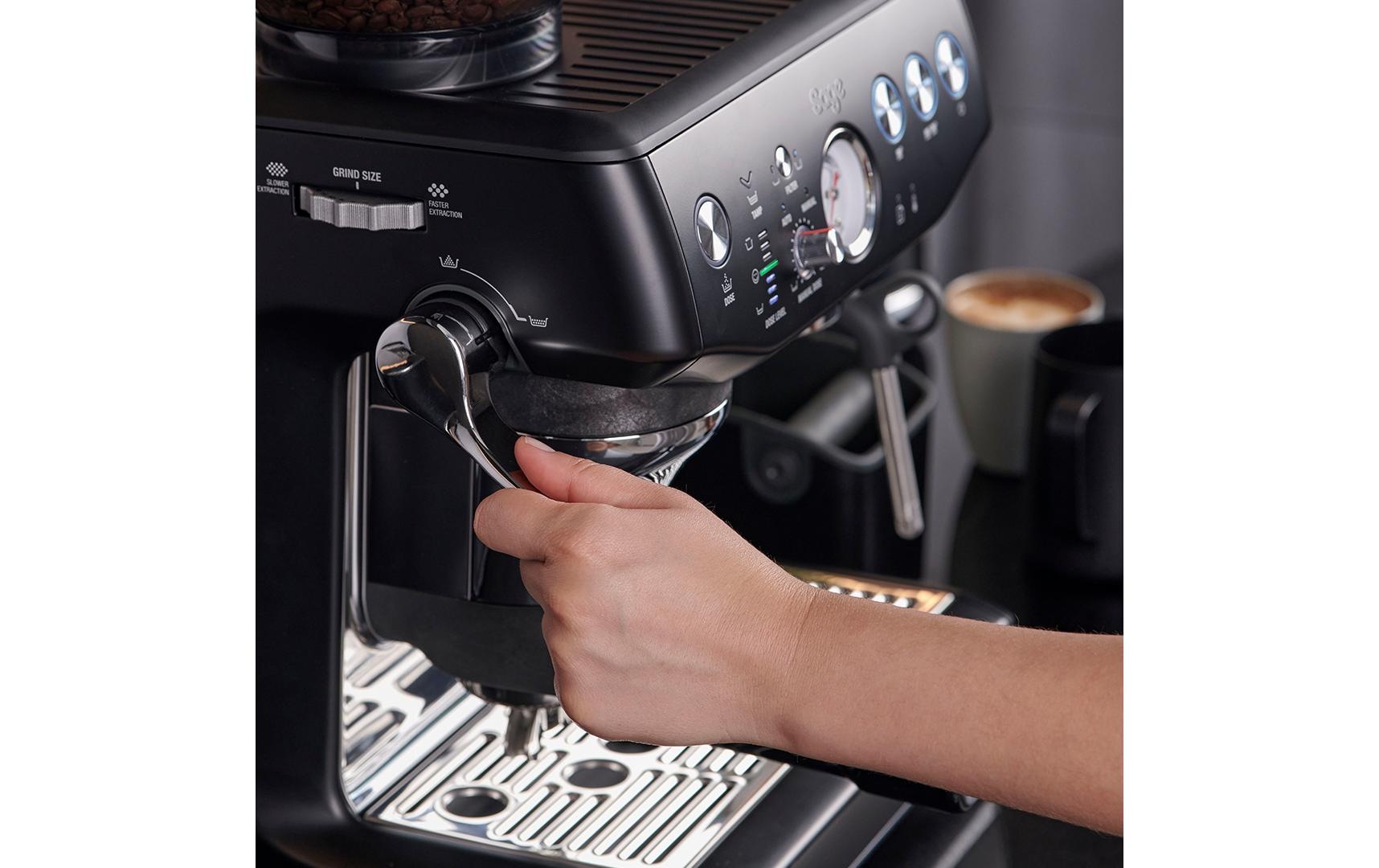 Sage Siebträgermaschine »Barista Impress Bl St. St«