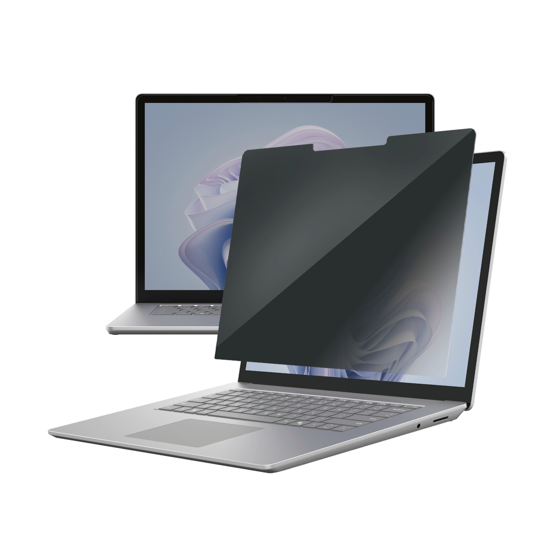 CARE by PanzerGlass Displayschutzfolie »Privacy Filter Screen Protector«, für Microsoft Laptop 15 2nd/3rd/4th/5th/6th Edition, Displayschutz, Schutzfolie, Blickschutz, kratz- & stossfest