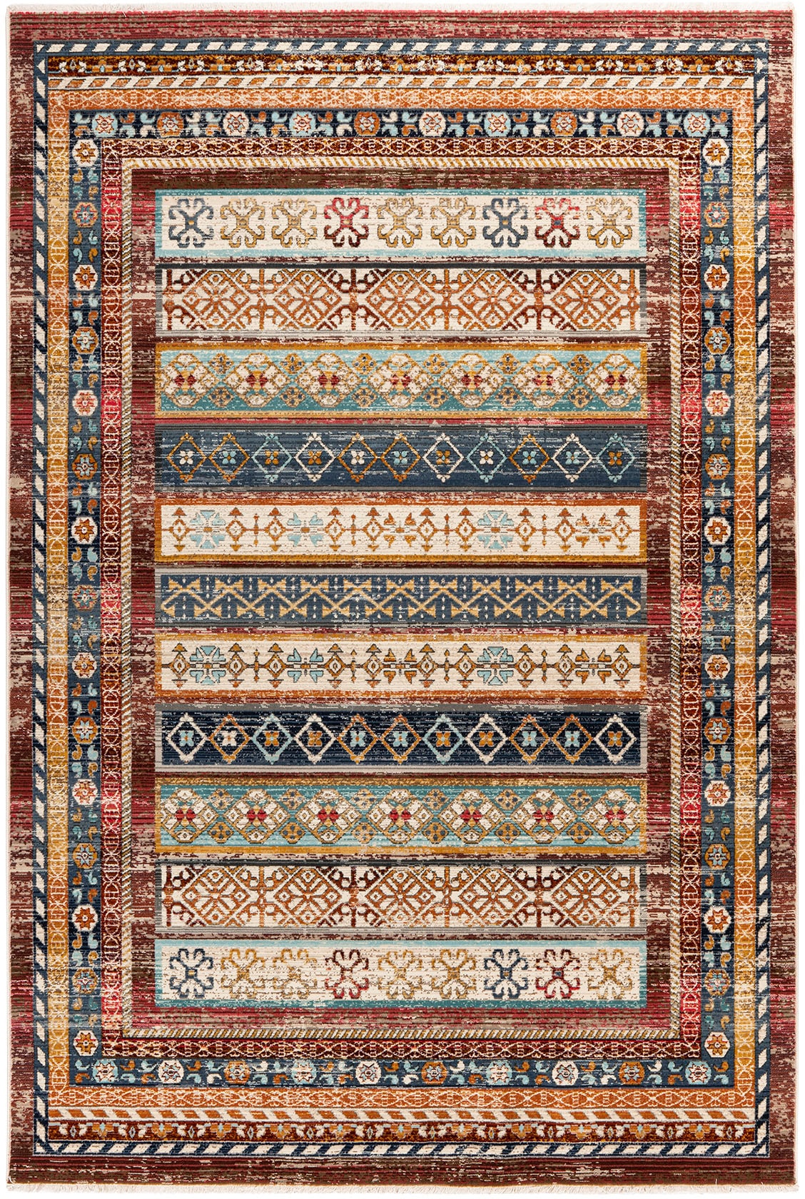Obsession Teppich »My Inca 361«, | bestellen rechteckig, Fransen Kurzflor, Orient-Optik, online mit Vintage Jelmoli-Versand Design