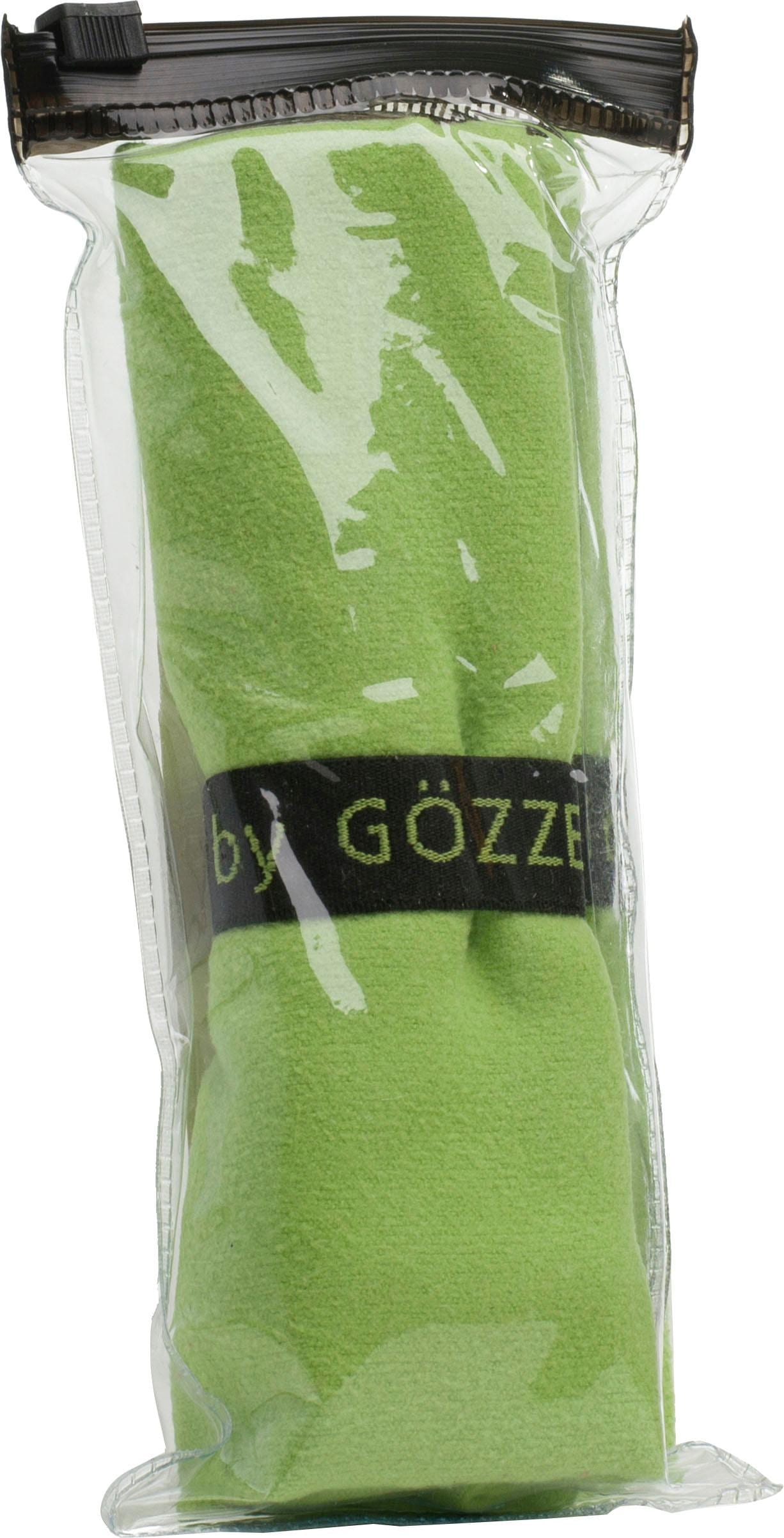 Gözze Sporthandtuch »Sports by Gözze«, (3 St., 3er Set Sporthandtücher 30 x 50 cm), im Set, schnell trocknend, Mikrofaser, für Sport, Reisen & Camping
