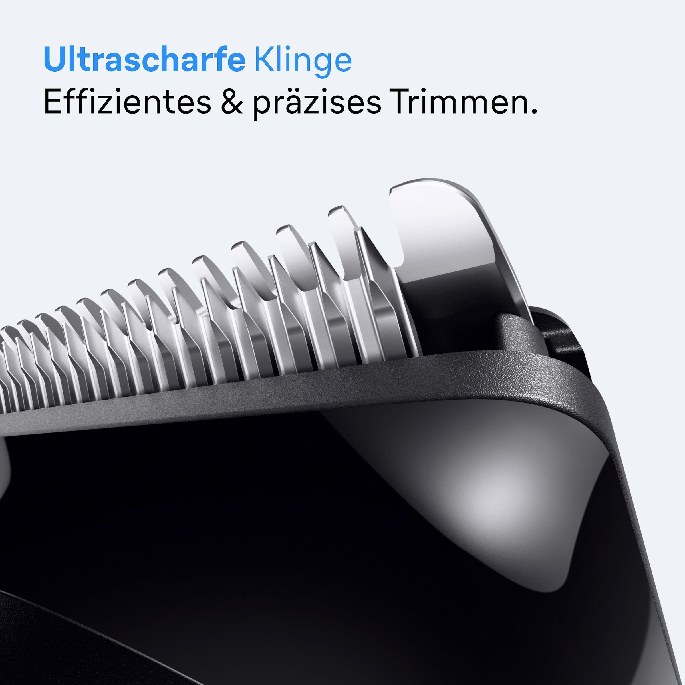 Braun Haarschneider »Barttrimmer Series 3 BT3520«, ultrascharfe Klinge, 50 Min Akkulaufzeit, 40 Längeneinstellungen