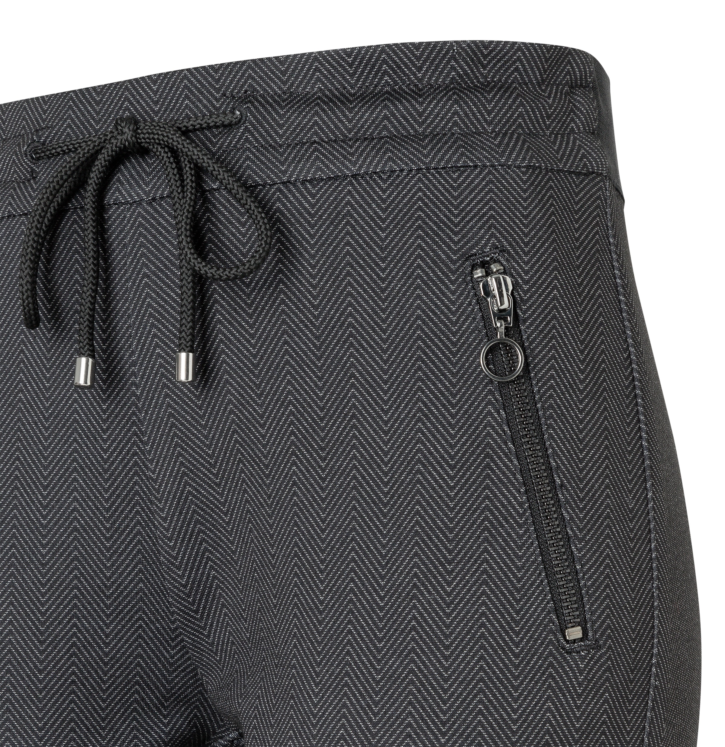 MAC Jerseyhose »easy smart«, mit dezenten Reisserschluss-Taschen