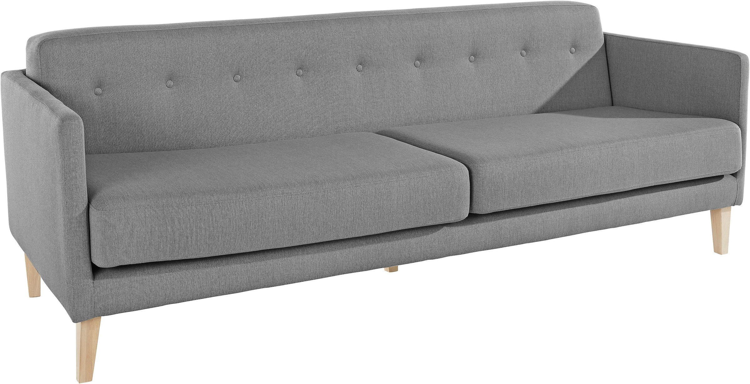 andas 3-Sitzer »Raadal«, in skandinavischem Design, Knopfheftung, Design by Morten Georgsen