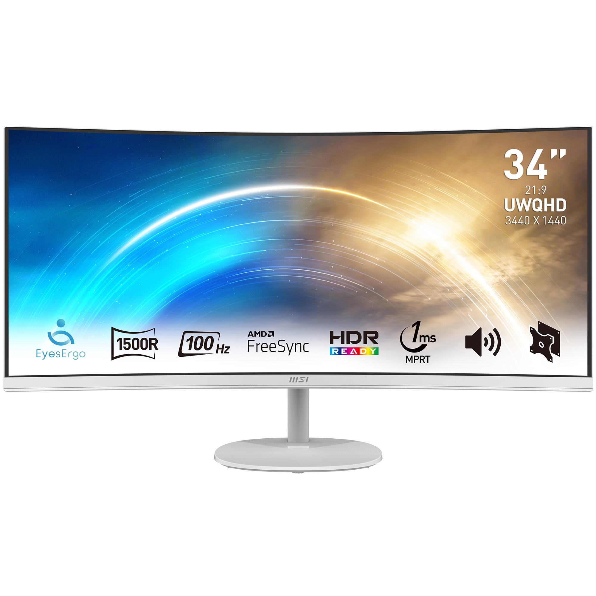 Curved-Gaming-LED-Monitor »PRO MP341CQW«, 86,4 cm/34 Zoll, 3440 x 1440 px, UWQHD, 1 ms...