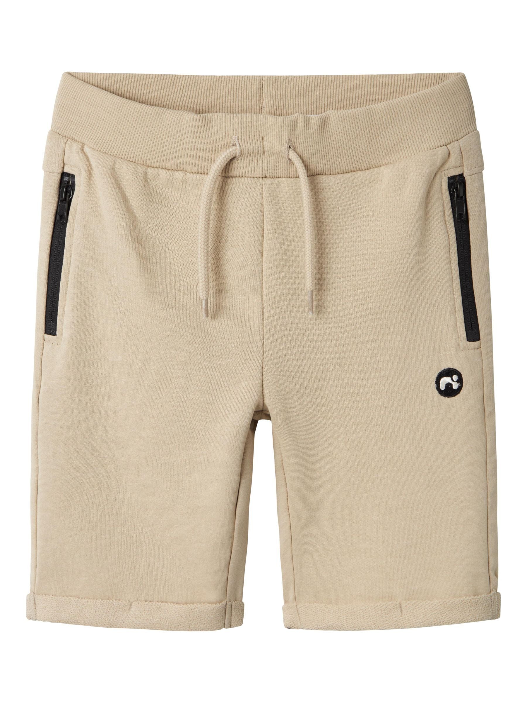 Name It Shorts »NKMVIMO SWE SHORTS BRU NOOS«, mit kontrastfarbigen Details