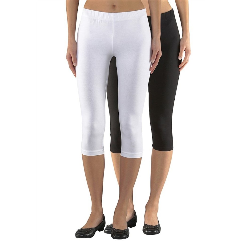 Boysen's Leggings, (Packung, 2er-Pack), in Capri-Länge