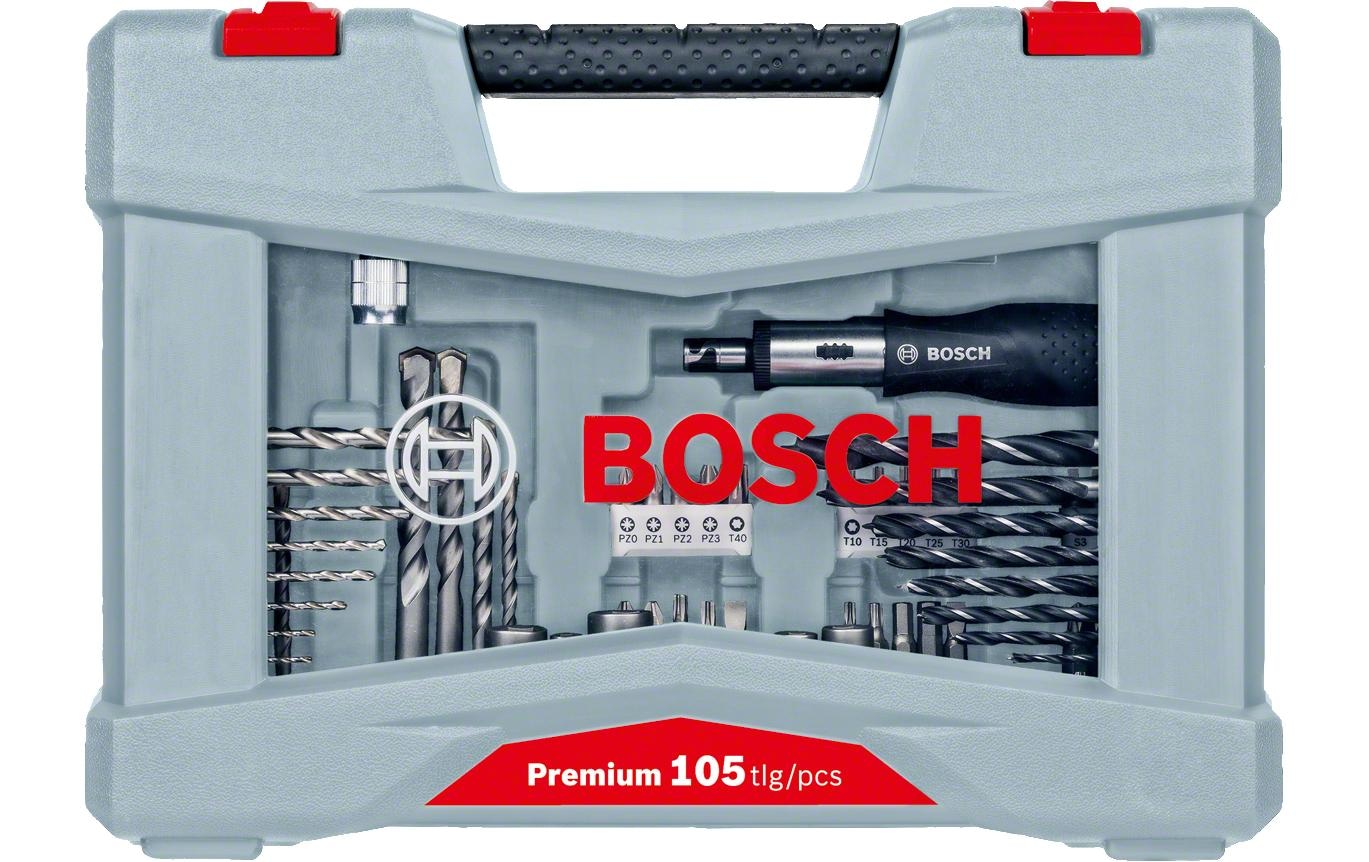 BOSCH Bohrer- und Bit-Set »Premium X-Line«, (105 tlg.)
