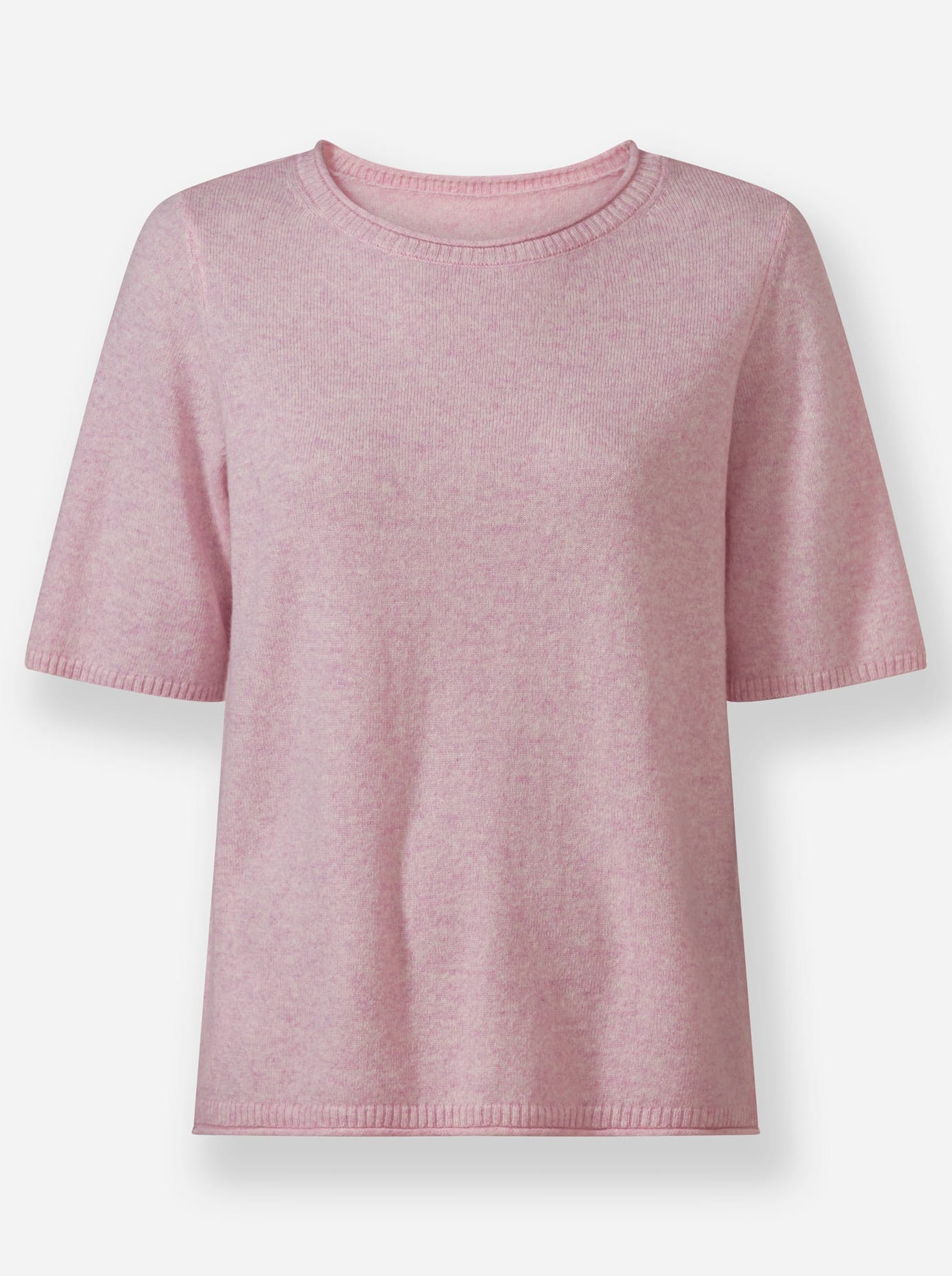 Inspirationen Kurzarmpullover »Feinstrick-Pullover«