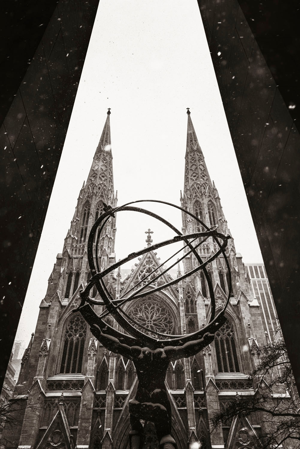 queence Acrylglasbild »Elkan«, Stadt-Foto-Schwarz-Weiss-Amerika-Bilder von Amerika, (1 St.), Fine Art-Print in Galeriequalität