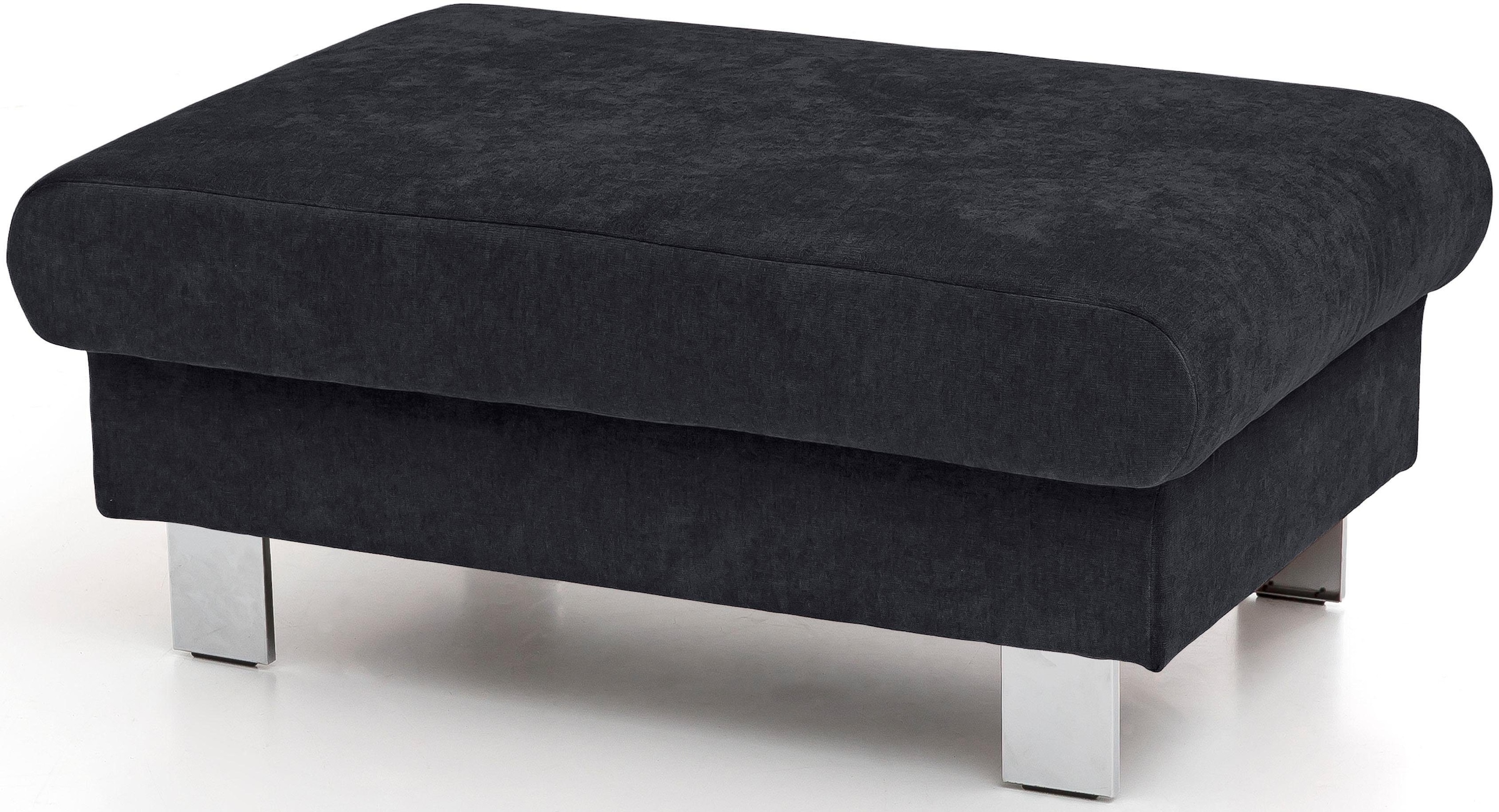 COTTA Polstergarnitur »Komaris«, (Set), Set bestehend aus: 3-Sitzer mit Kopfteilverstellung & Hocker