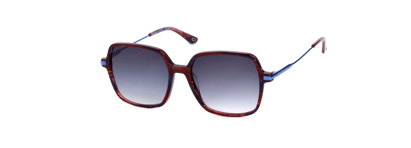 GERRY WEBER Sonnenbrille, Grosse Damenbrille, quadratische Form, Vollrand