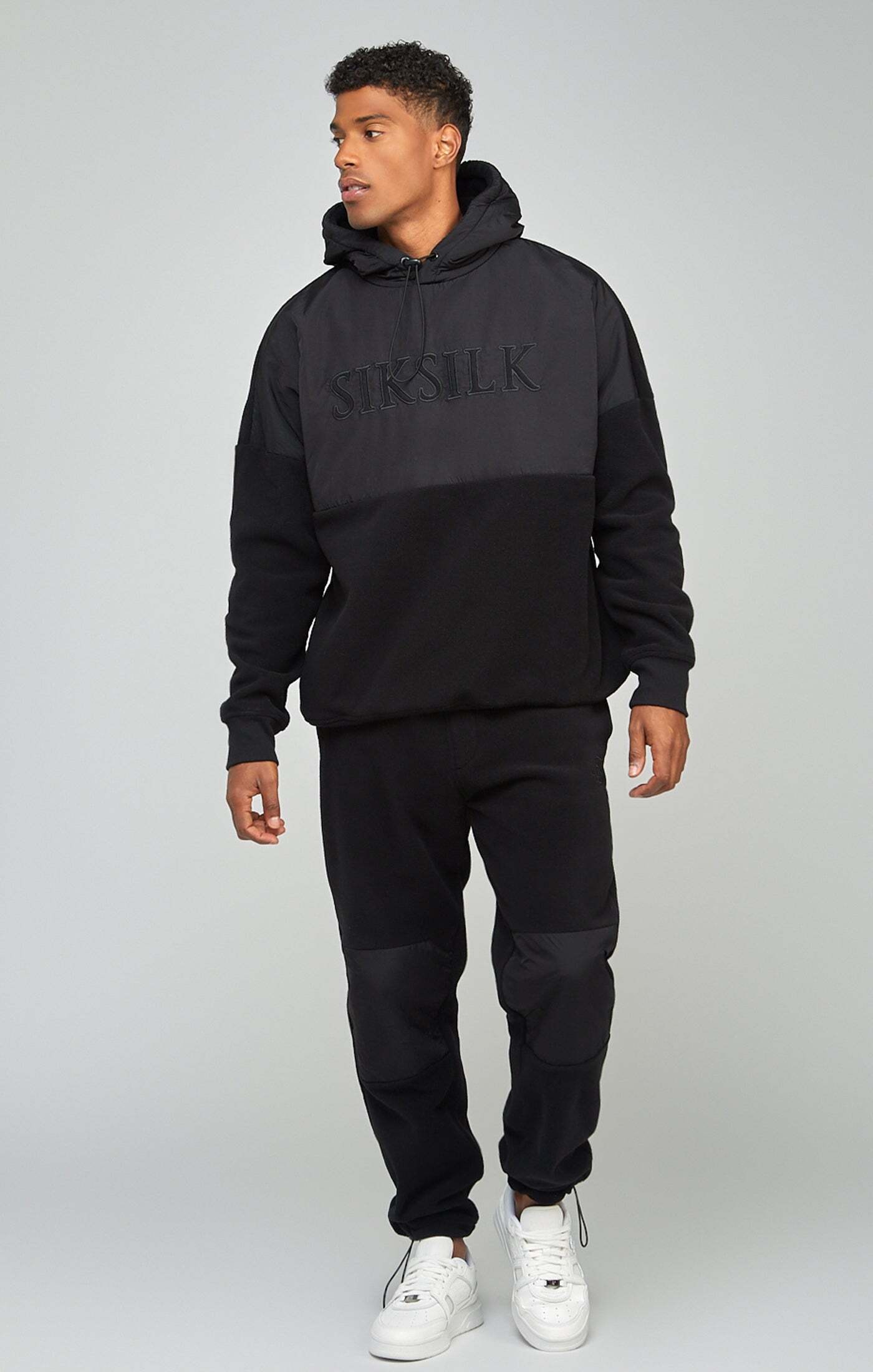 Siksilk Kapuzenpullover »Siksilk Sweatshirts Polar Fleece Cut & Sew Overhead Hoodie«