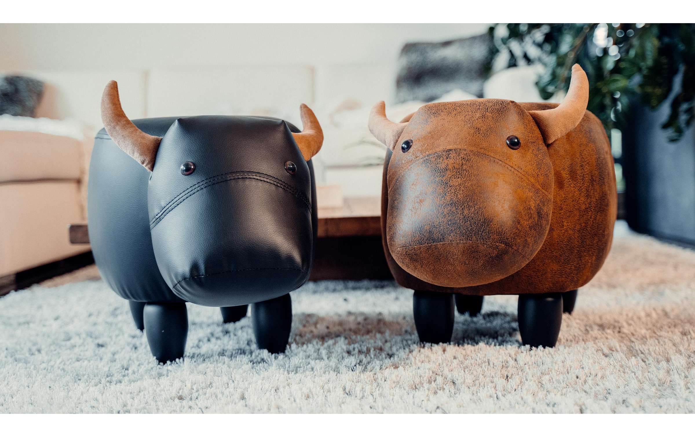 Hocker »Kuh Bruna Braun«