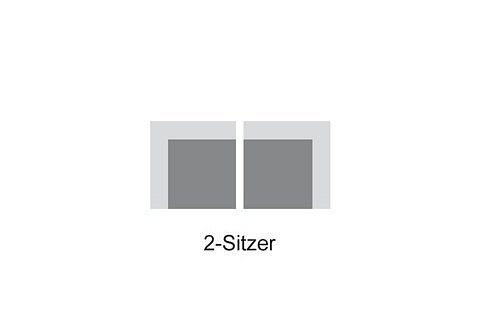 Max Winzer® 2-Sitzer »klassisch modern, bequemer Sitzkomfort«, im Retrolook, Breite 150 cm