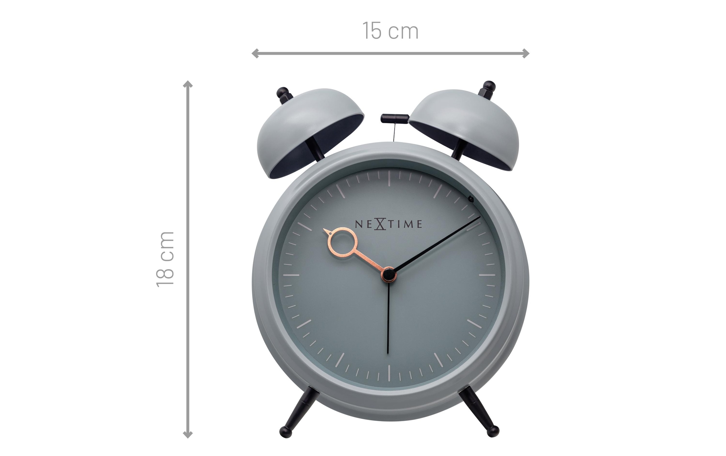 NEXTIME Wecker »Goldfarbenen Hour«
