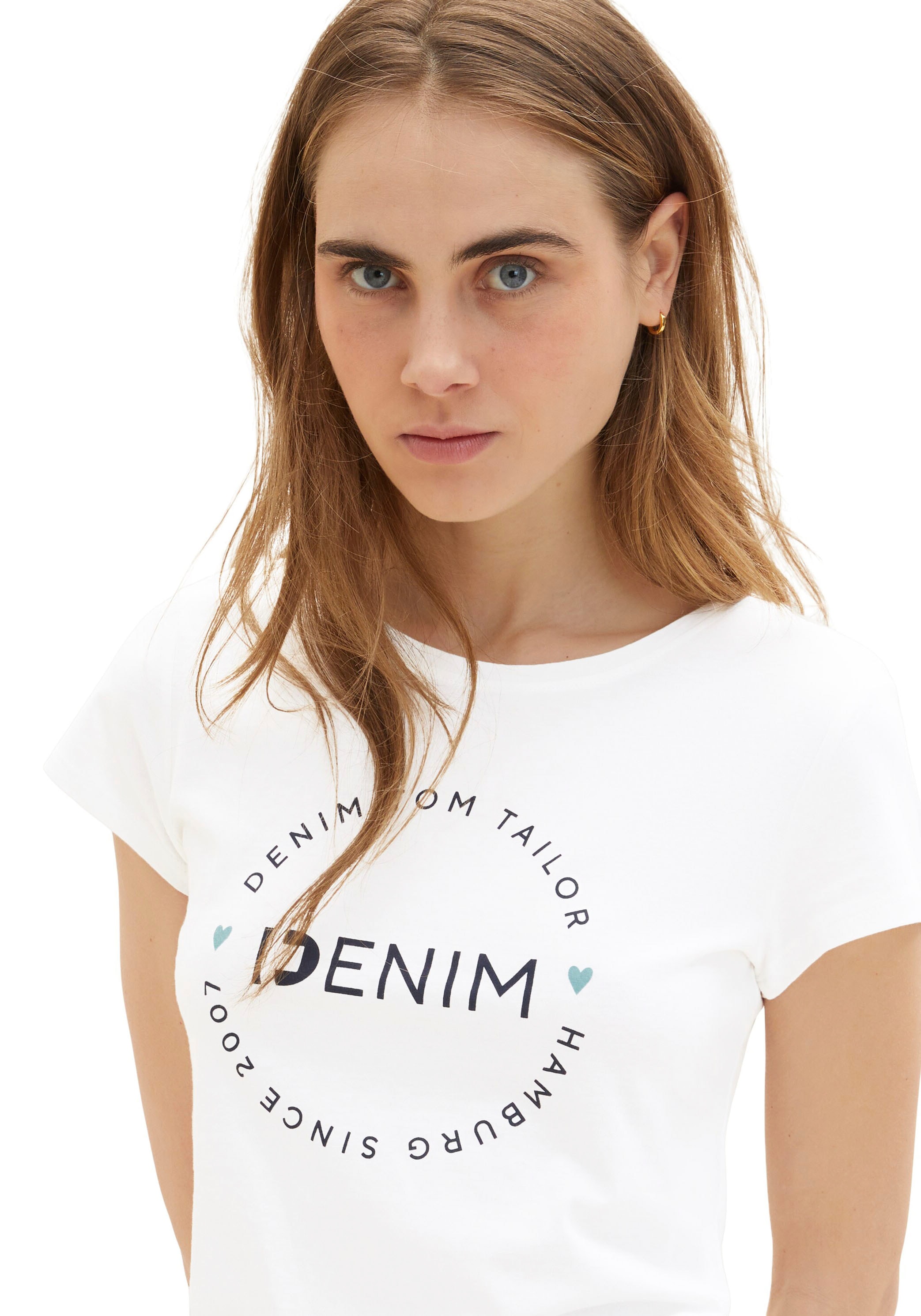 bei tlg., 2-er Pack) Schweiz shoppen TOM T-Shirt, Denim (Packung, Jelmoli-Versand 2 TAILOR online