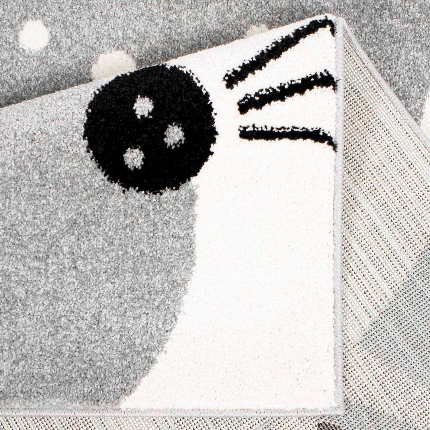 Carpet City Kinderteppich »Bubble Kids 1316«, rechteckig, 11 mm Höhe, Spielteppich, Hase, Weicher Flor, Pflegeleicht, Kinderzimmer