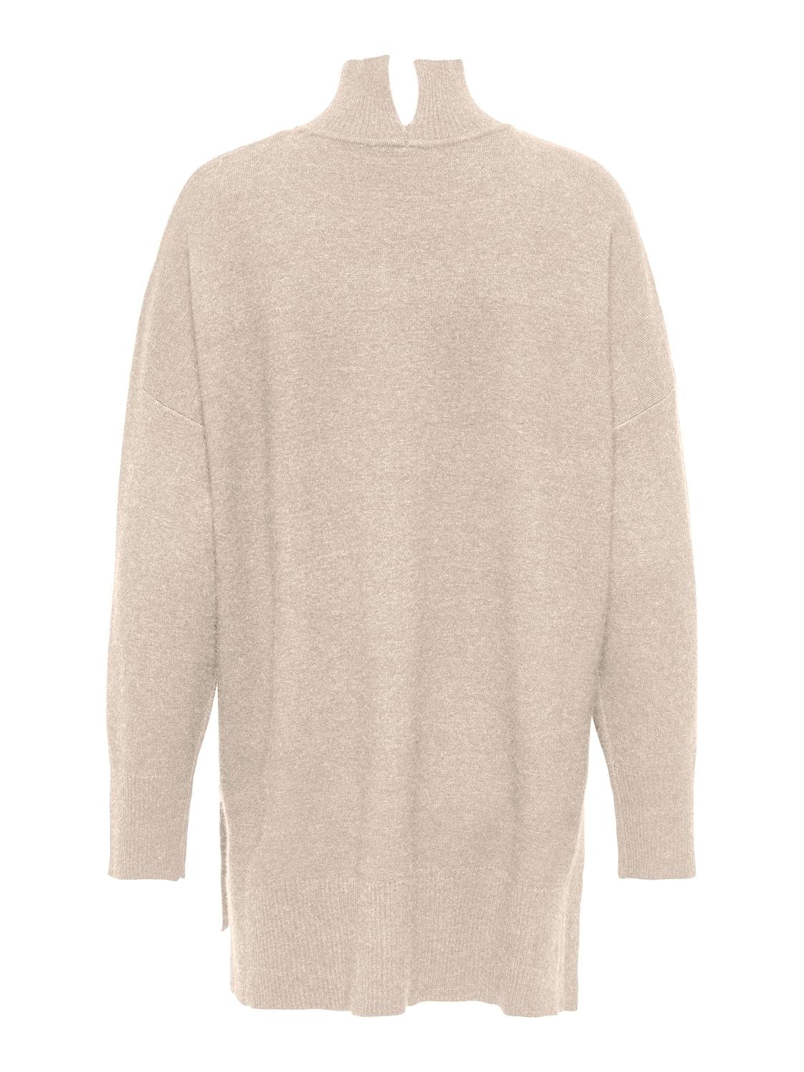 ONLY Stehkragenpullover »ONLIBI LS LOOSE SPLIT NECK CC KNT«