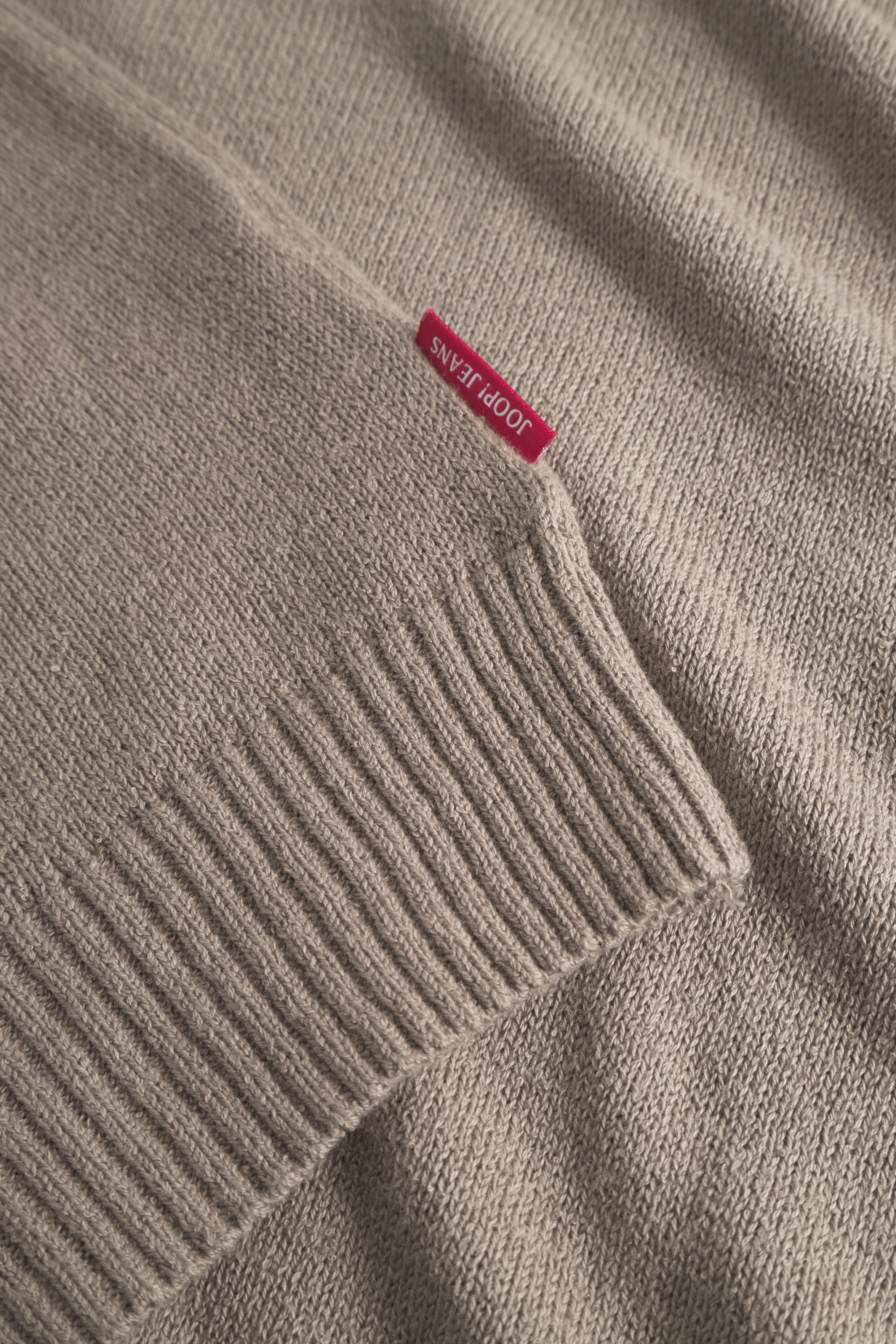 Joop Jeans Strickpullover »Belao«, mit Rundhalsausschnitt