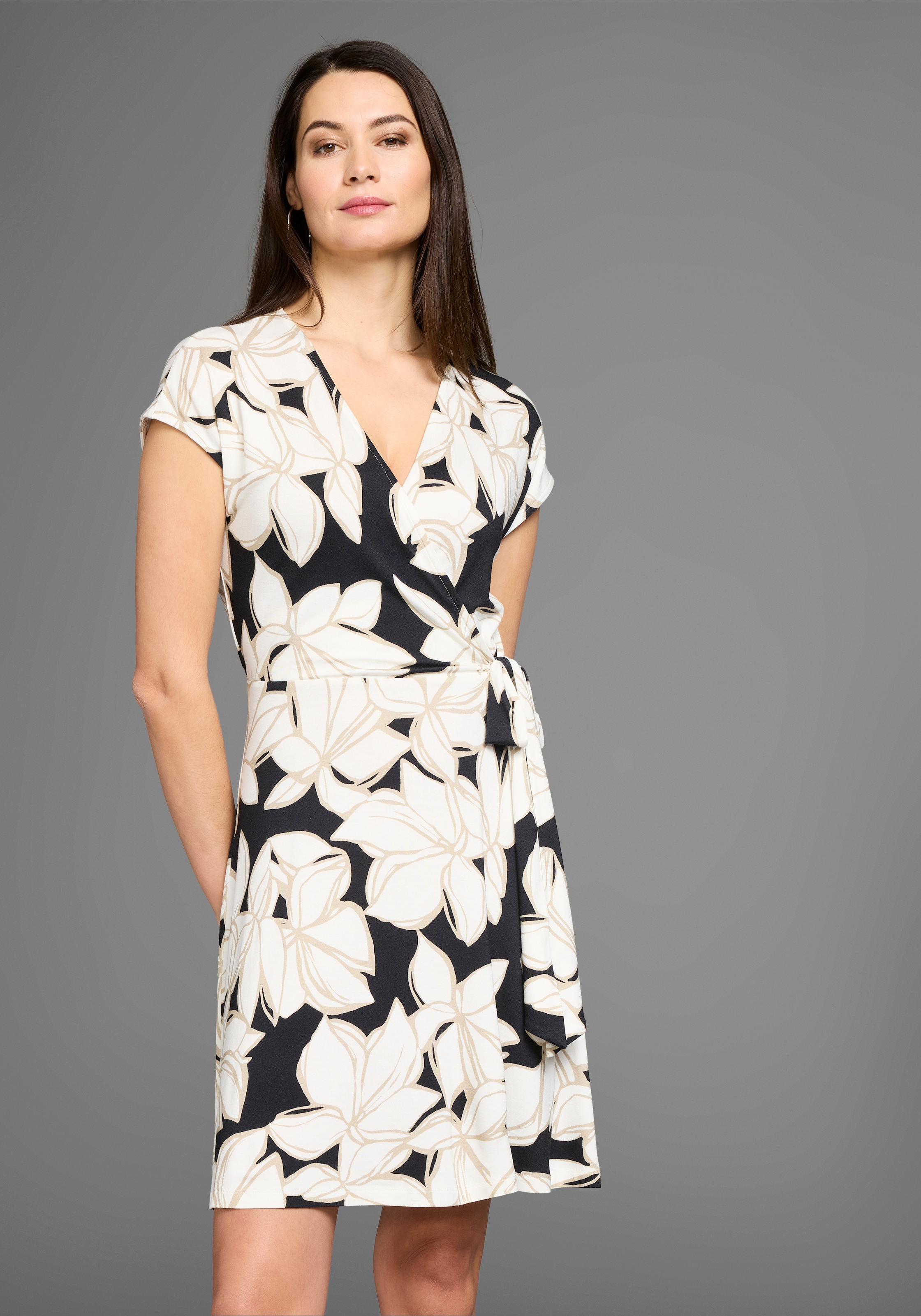 HECHTER PARIS Minikleid, in Wickeloptik
