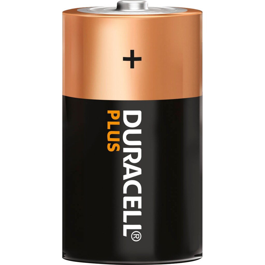 Duracell Batterie »4er Pack Plus«, LR20, (Packung, 4 St.)