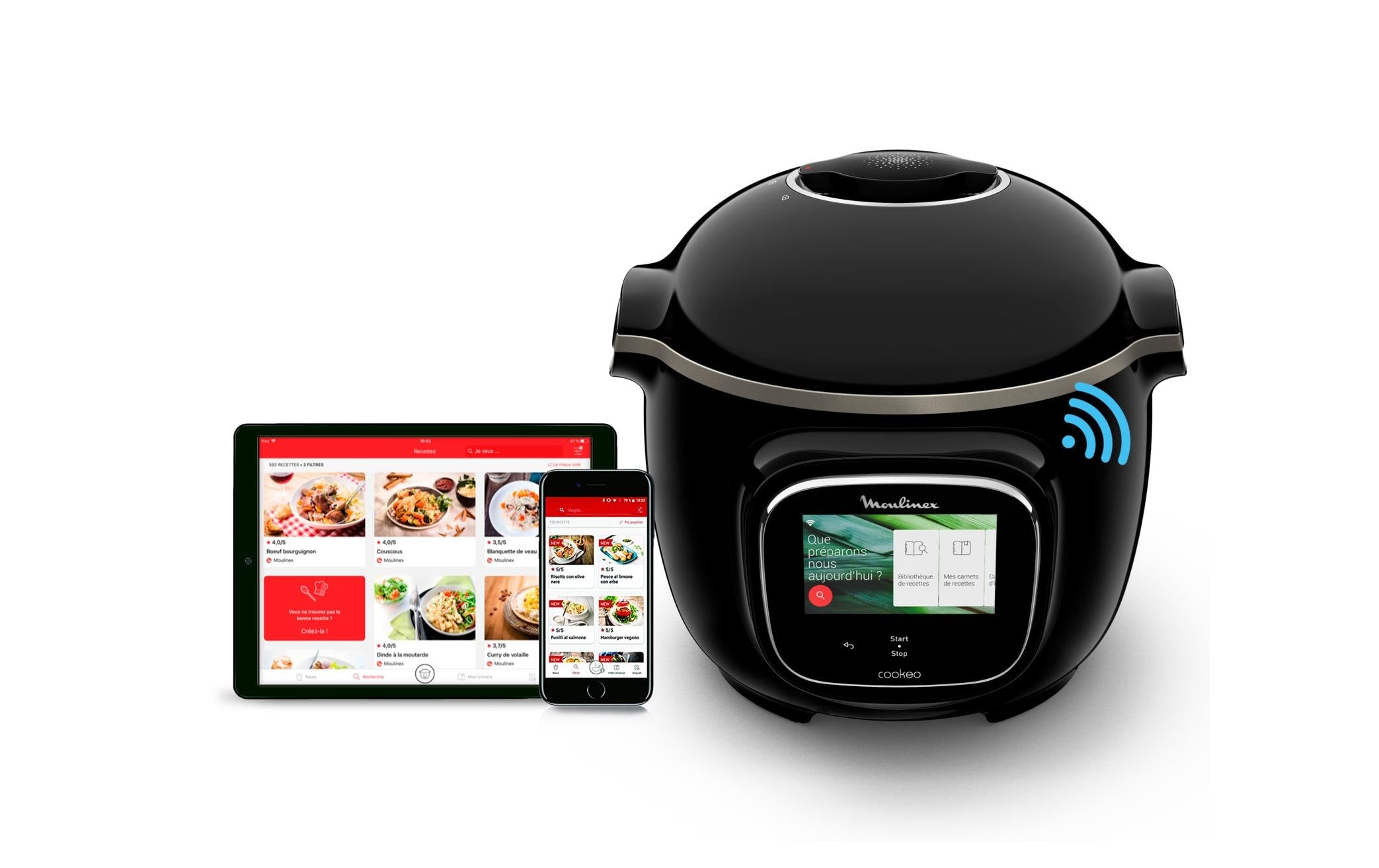 Moulinex Küchenmaschine »Cookeo Touch«