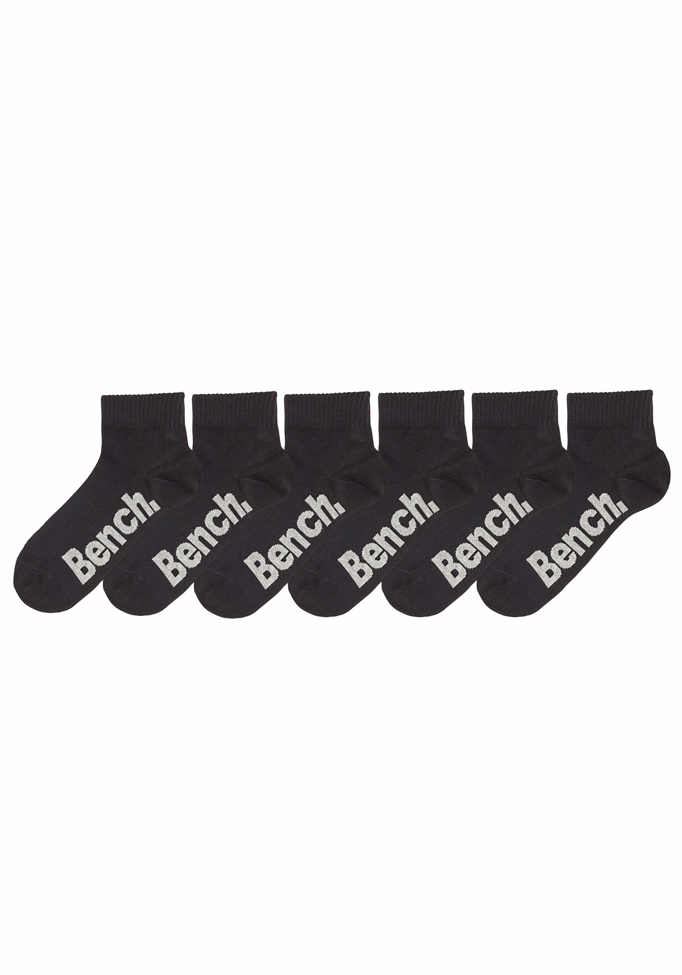 Bench. Kurzsocken Packung, 6 Stk. tlg. mit komfortablem Rippbündchen