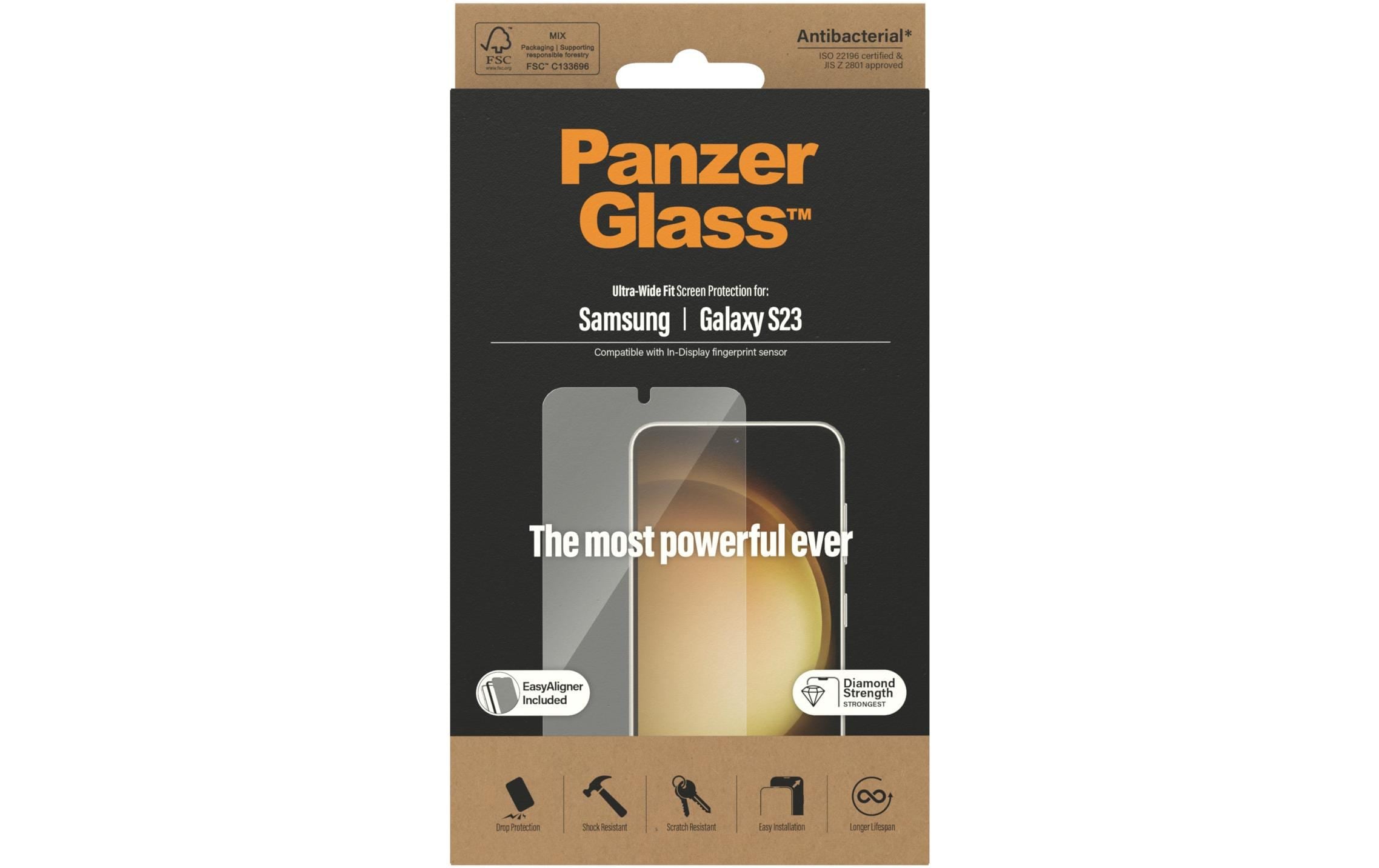 PanzerGlass Displayschutzglas »Ultra«, für Galaxy S23, (1 St.)