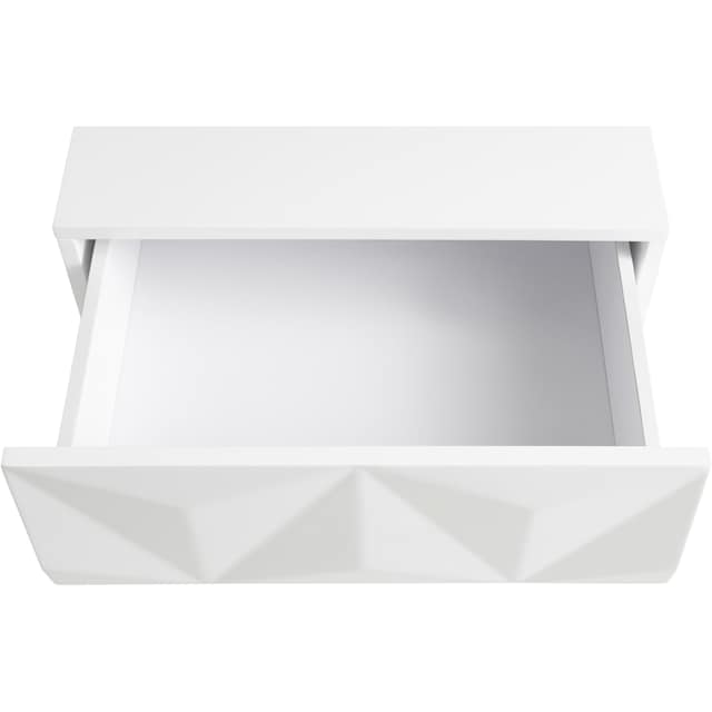❤ Leonique Beistelltisch »Minfi«, Schublade mit 3D-Front, auch als  Nachttisch geeignet, Breite 50 cm kaufen im Jelmoli-Online Shop