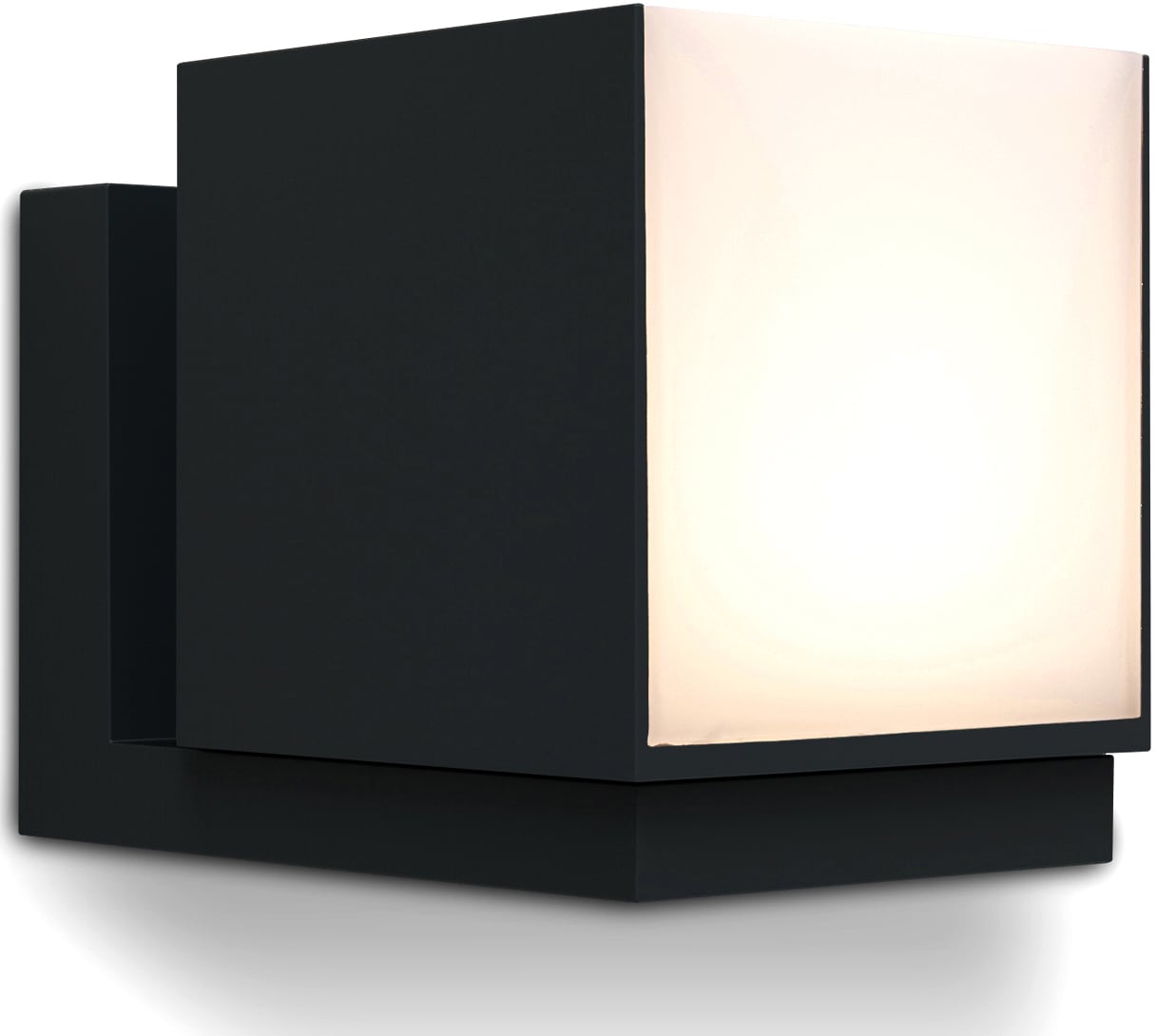 LUTEC LED Aussen-Wandleuchte »CUBA«, Leuchtmittel LED-Modul LED fest integriert