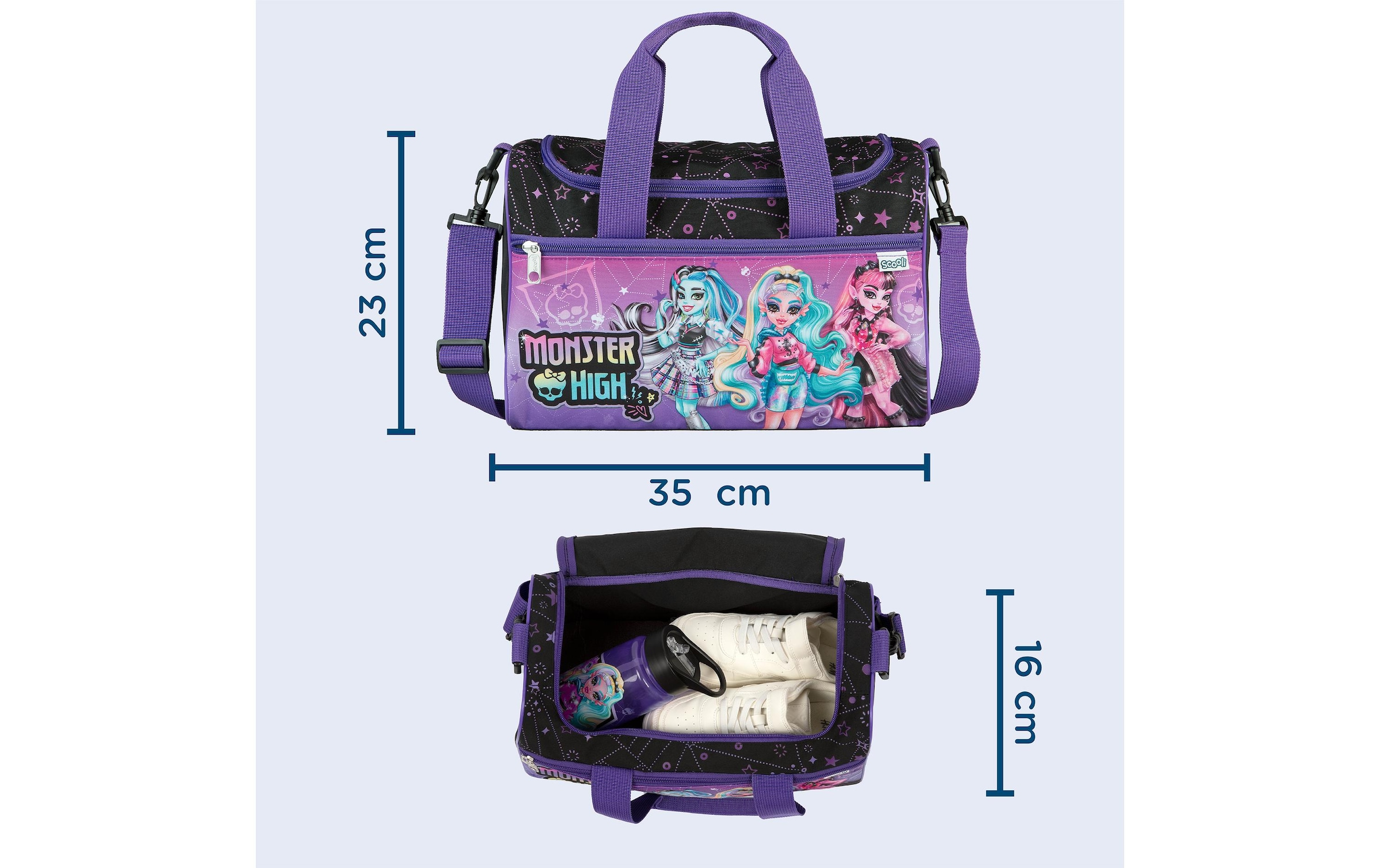 Scooli Turnbeutel »Monster High 8 l«