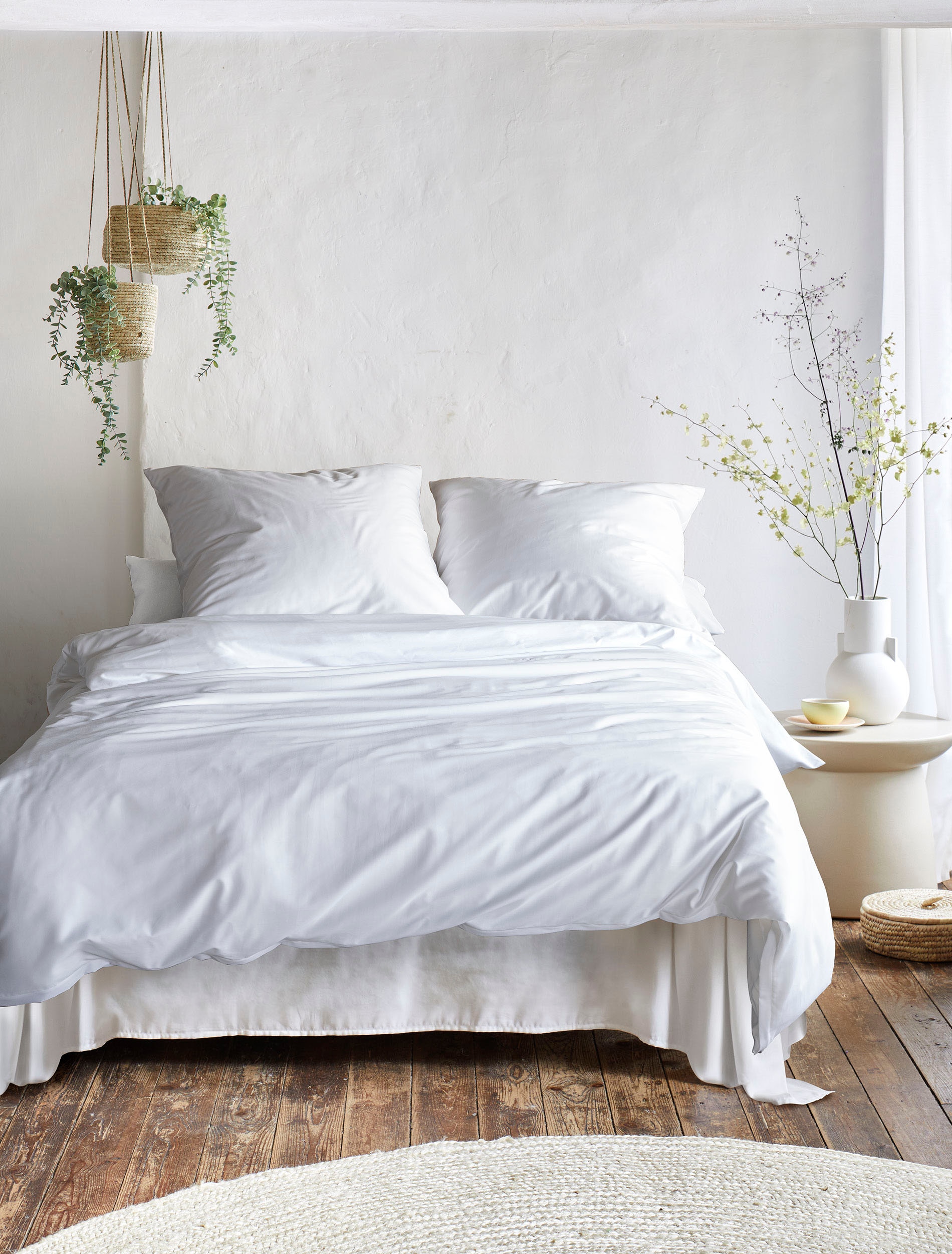 Irisette Bettwäsche »Premium Satin Bettwäsche Paris«, hochwertige Uni Premium Bettwäsche mit Reissverschluss, 100% Baumwolle