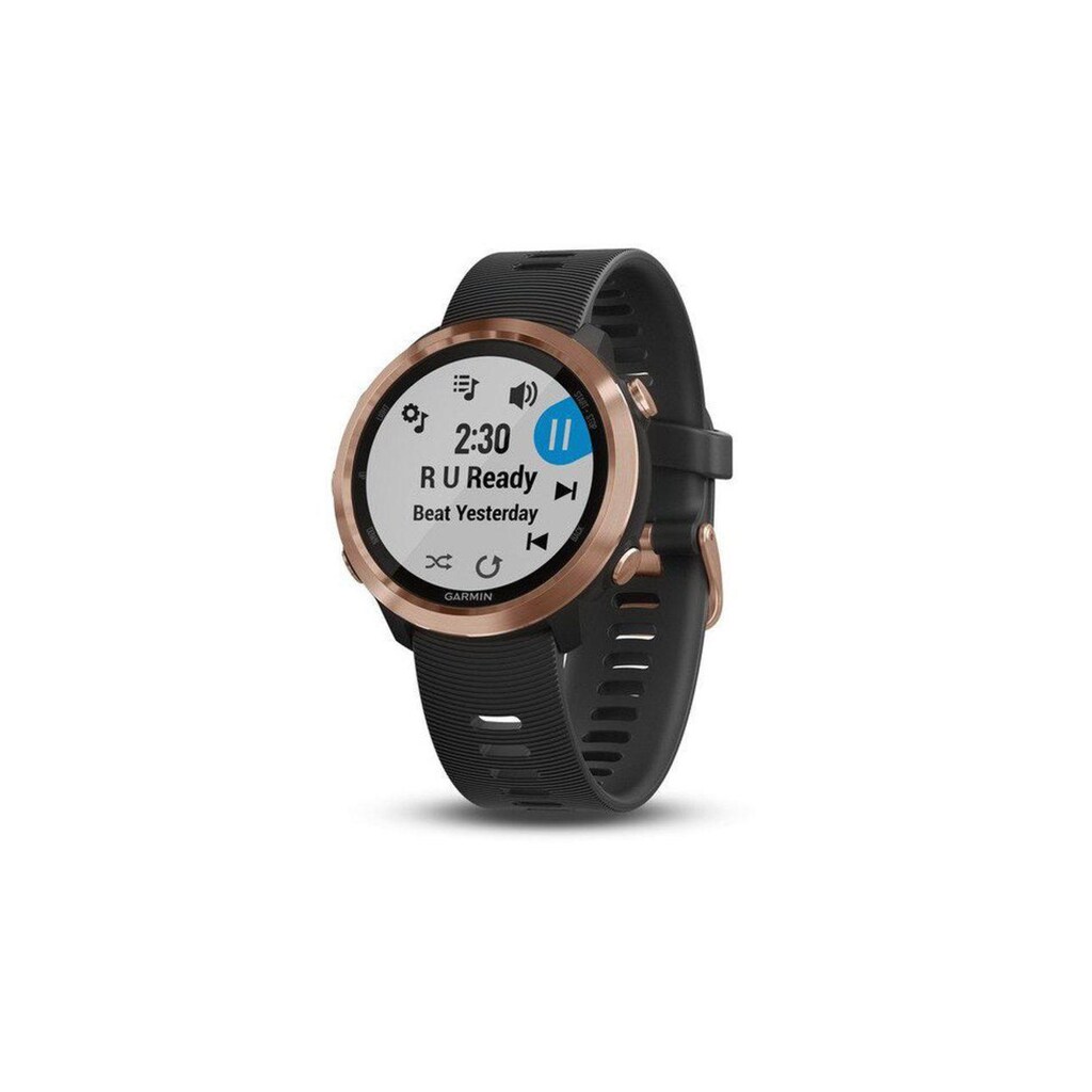 Garmin Smartwatch »Forerunner 645 Music Schwarz/Bronzefarben«