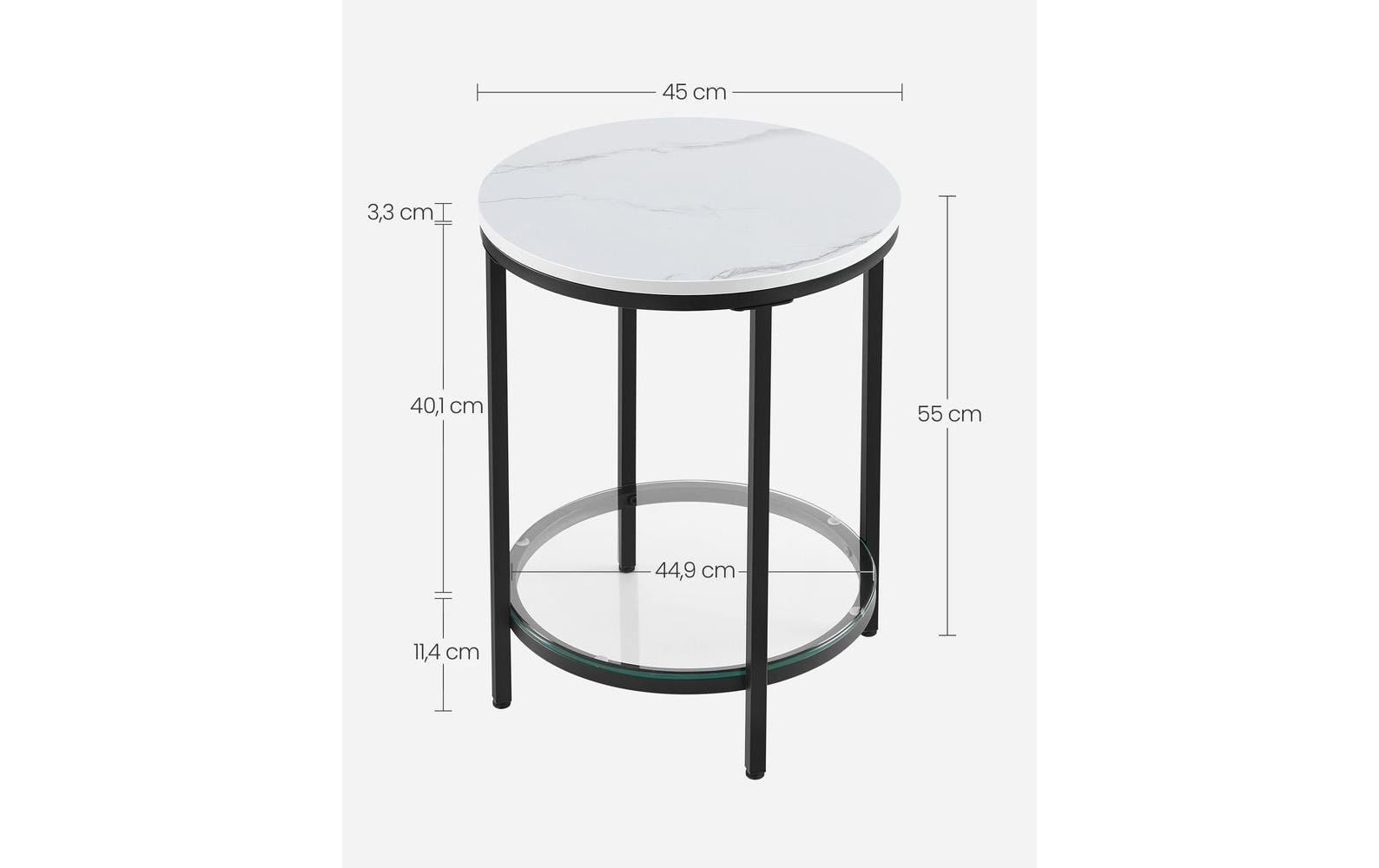 VASAGLE Beistelltisch »45 x 55 cm«