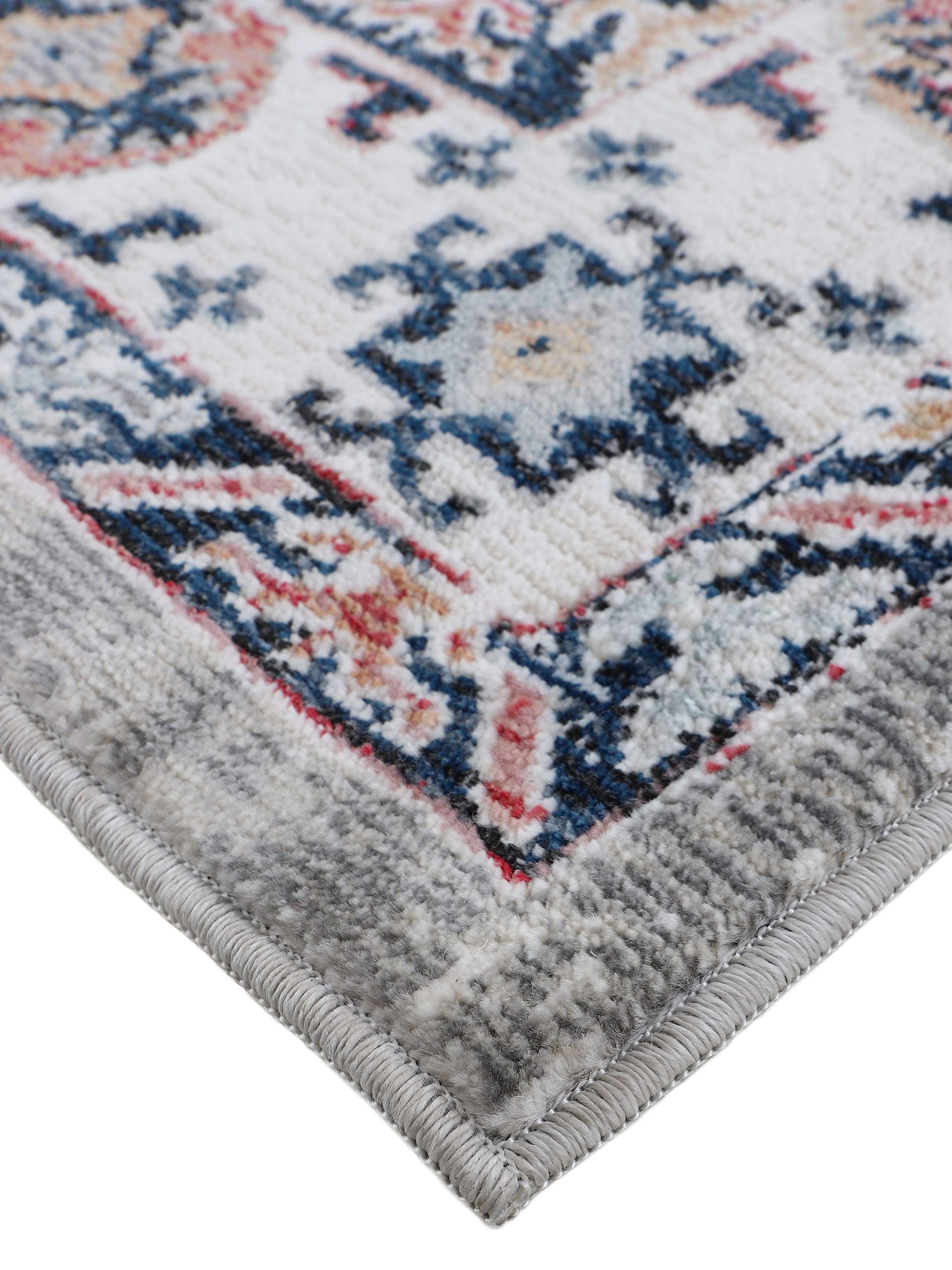carpetfine Teppich »Vintage Kazach«, rechteckig, 6 mm Höhe, Orient Vintage Look, Wohnzimmer