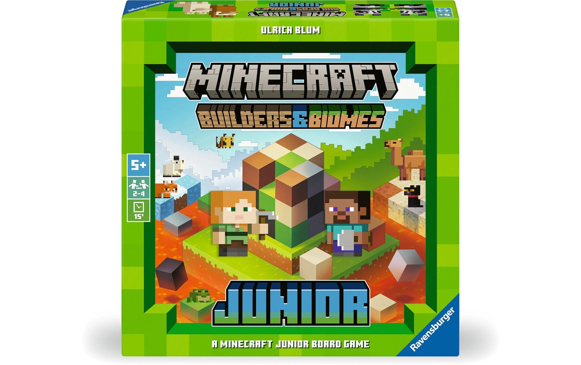Ravensburger Spiel »Minecraft Builders and Biomes Junior«