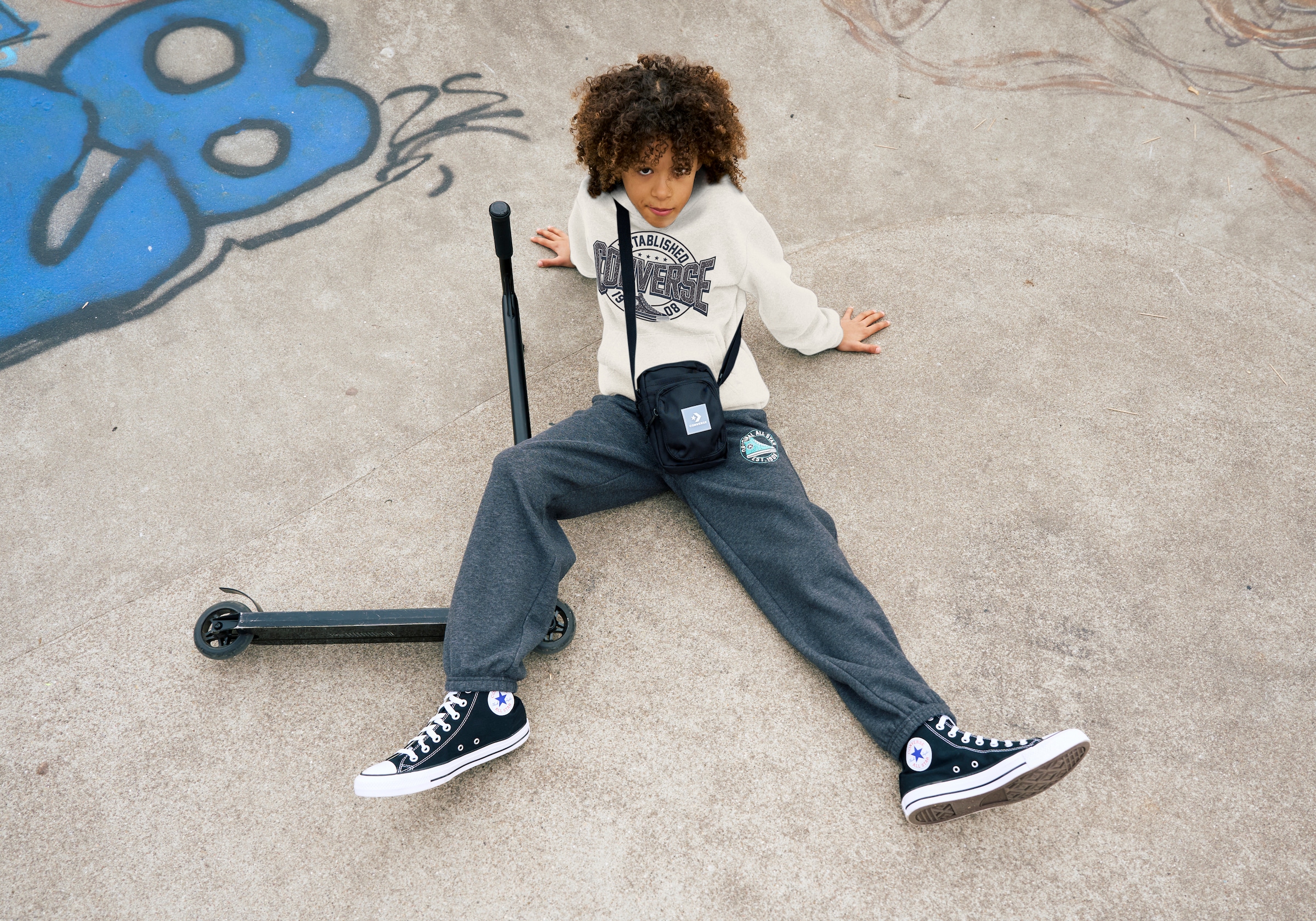 Converse Kapuzensweatshirt »CNVB HERITAGE EST CNV PO HOODY«, (1 tlg.)