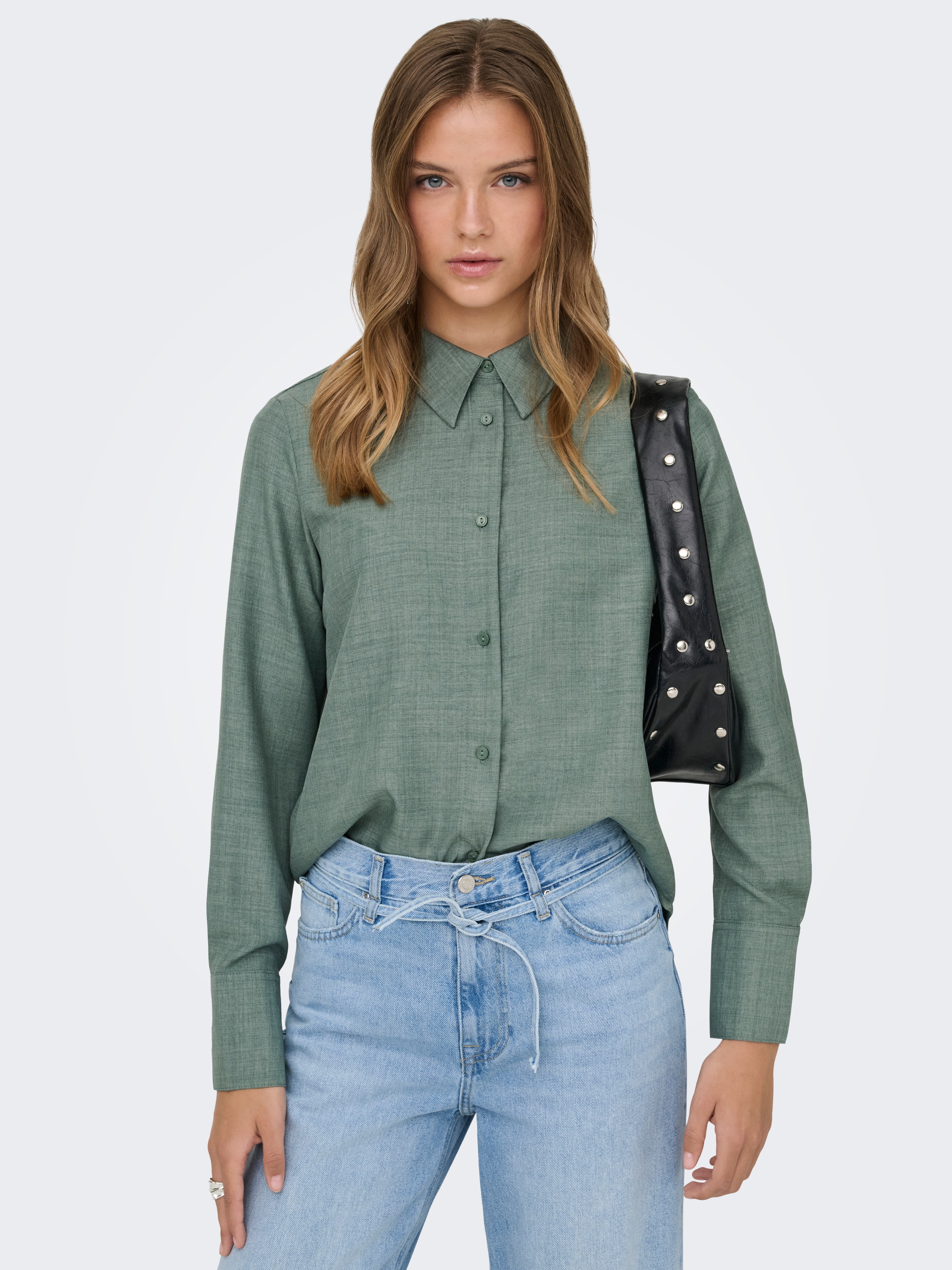 ONLY Hemdbluse »ONLBETTY MELLI LS SHIRT WVN«
