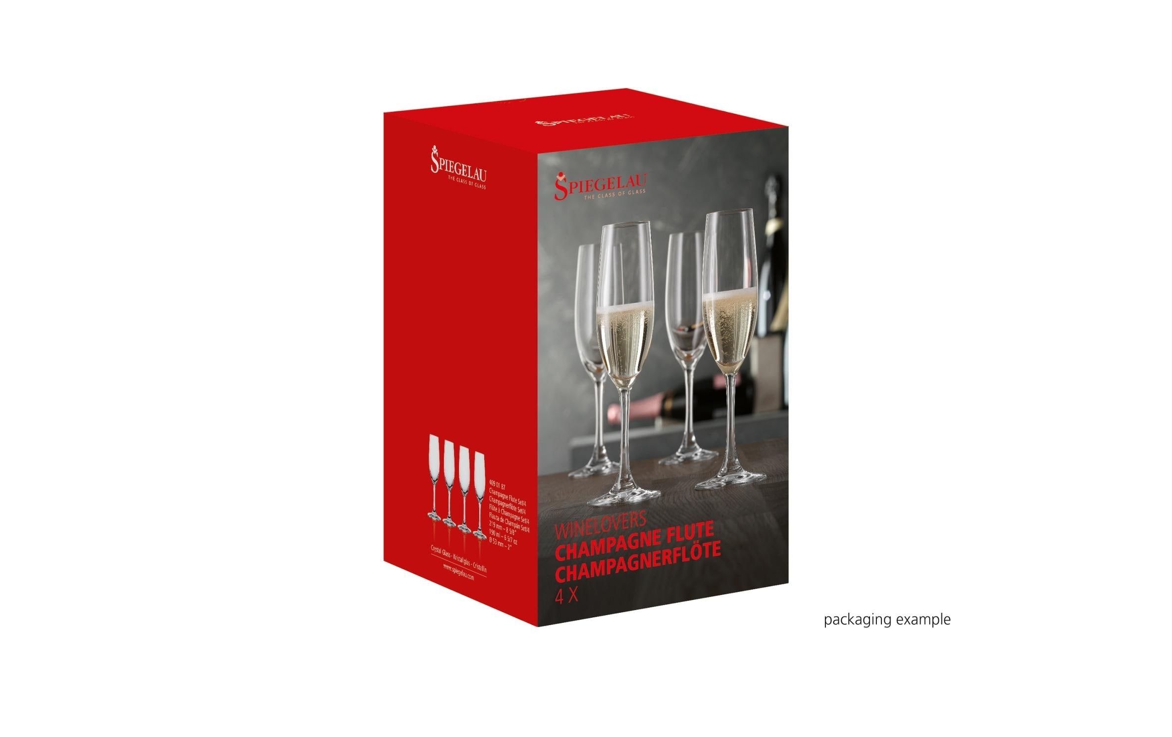 Eulenspiegel Champagnerglas