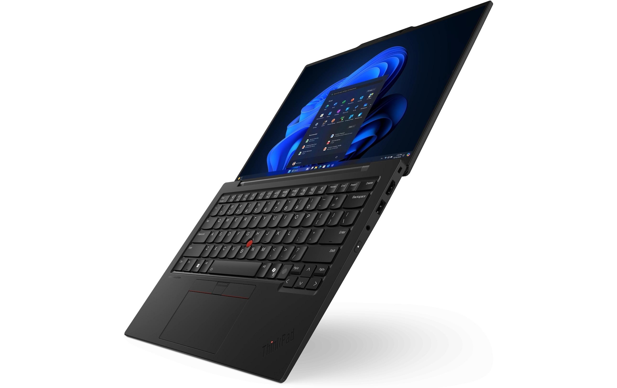 Lenovo Notebook »ThinkPad X1 Carbon Gen. 13 Copilot+ PC«, 35,56 cm, / 14 Zoll, Intel, Core Ultra 7, Intel Graphics, eingebauter Lautsprecher, eingebautes Mikrofon, Touchscreen