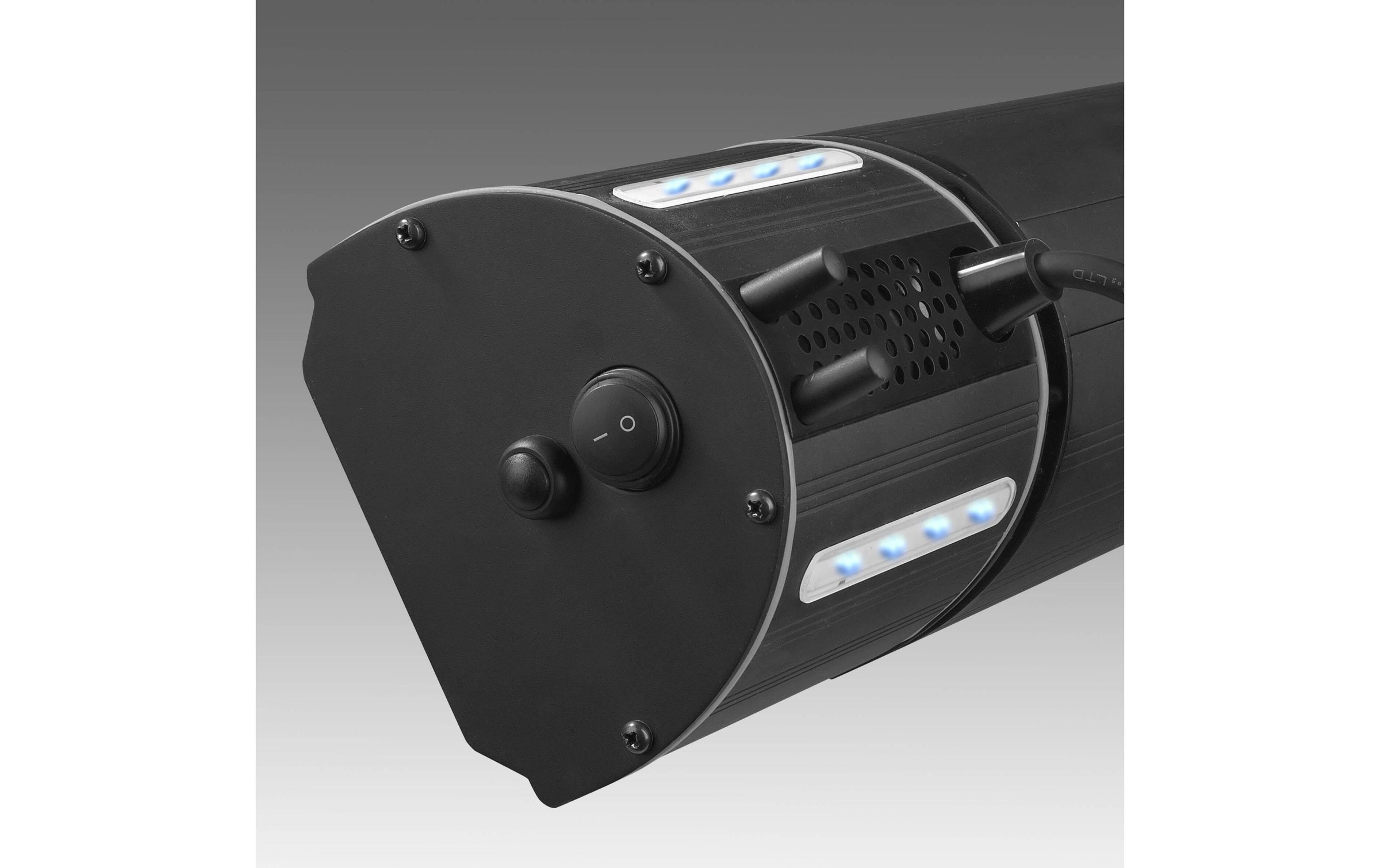 Heizstrahler »Eurom Infrarot-Heizer Heat&Beat Black 2000 W«