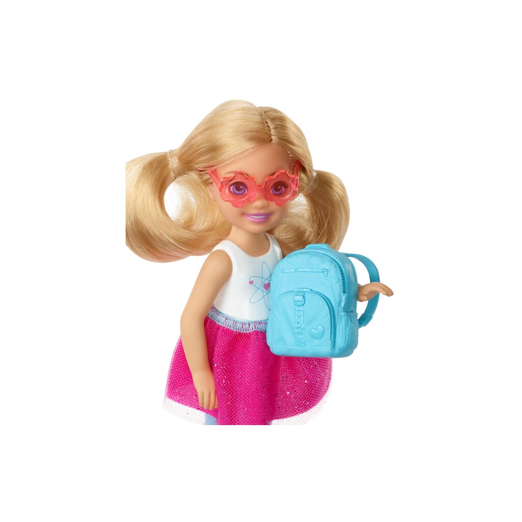 Barbie Anziehpuppe »Travel Chelsea mit Zub«